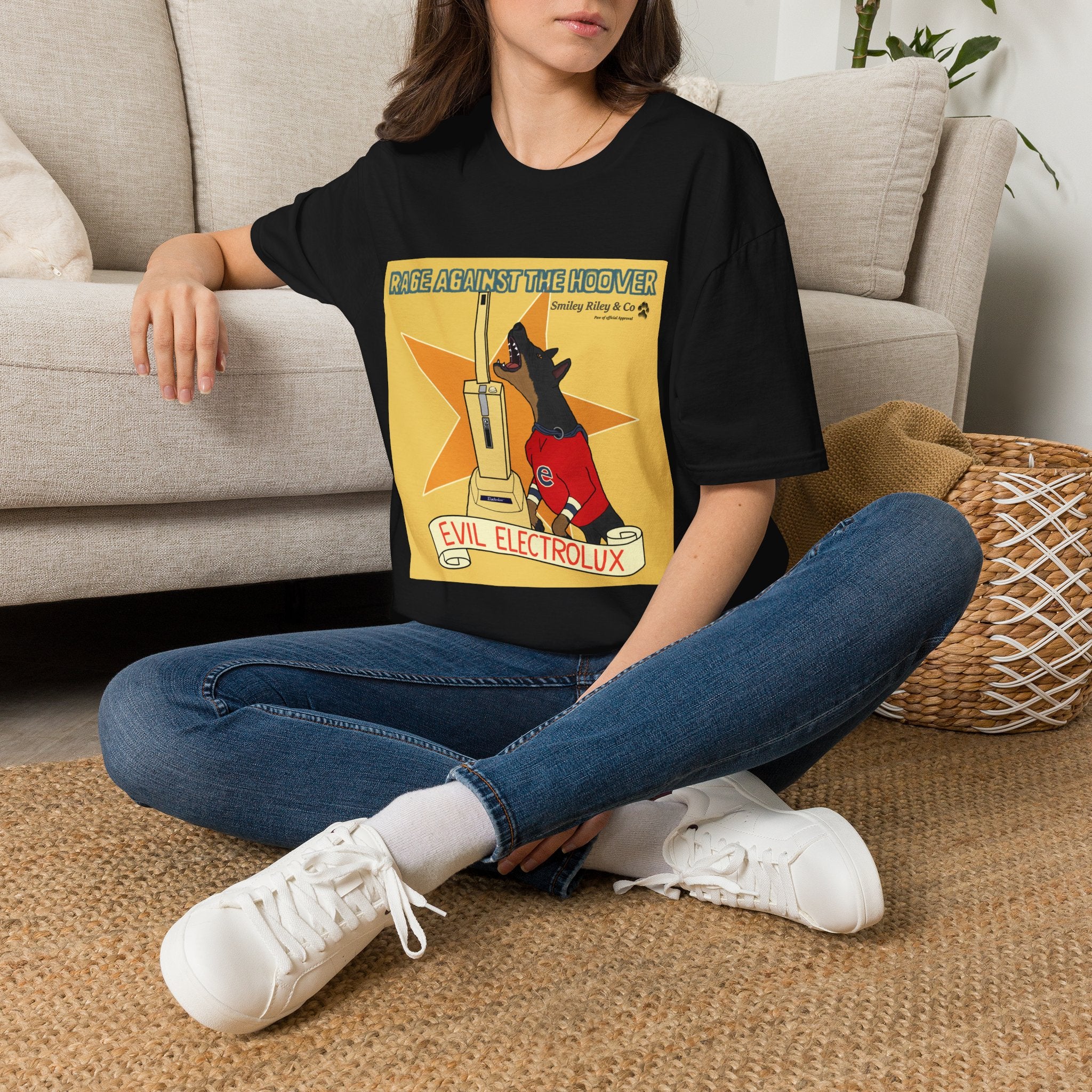 Rage Against The Hoover T-Shirt —  Band Parody Tee