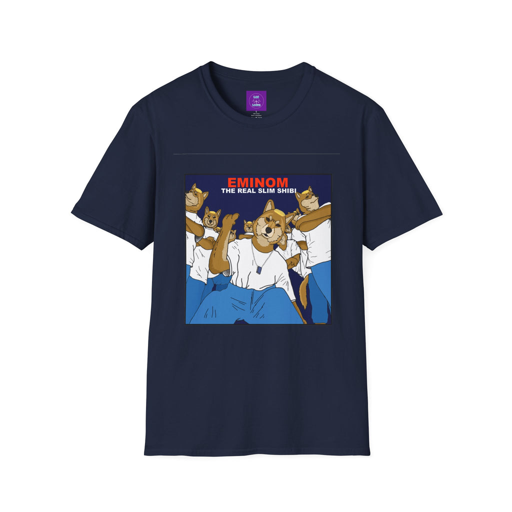Eminom “The Real Slim Shibi” T-Shirt — Funny Shiba Inu Parody Tee