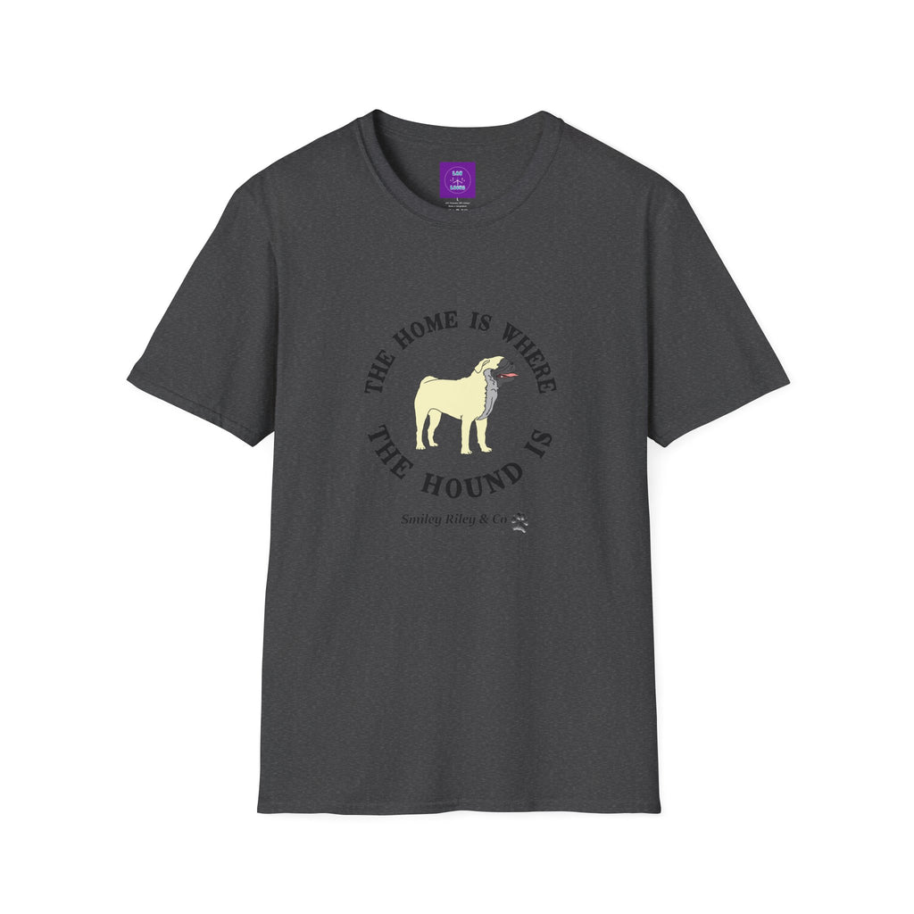 The Home Is Where The Hound Is Pug T-Shirt