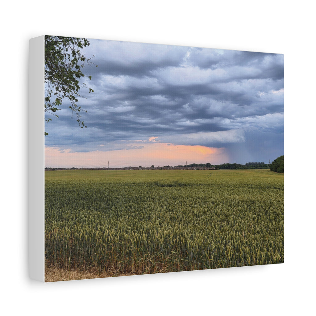 Storm Of The Century Canvas Print — Matte Stretched Wall Art