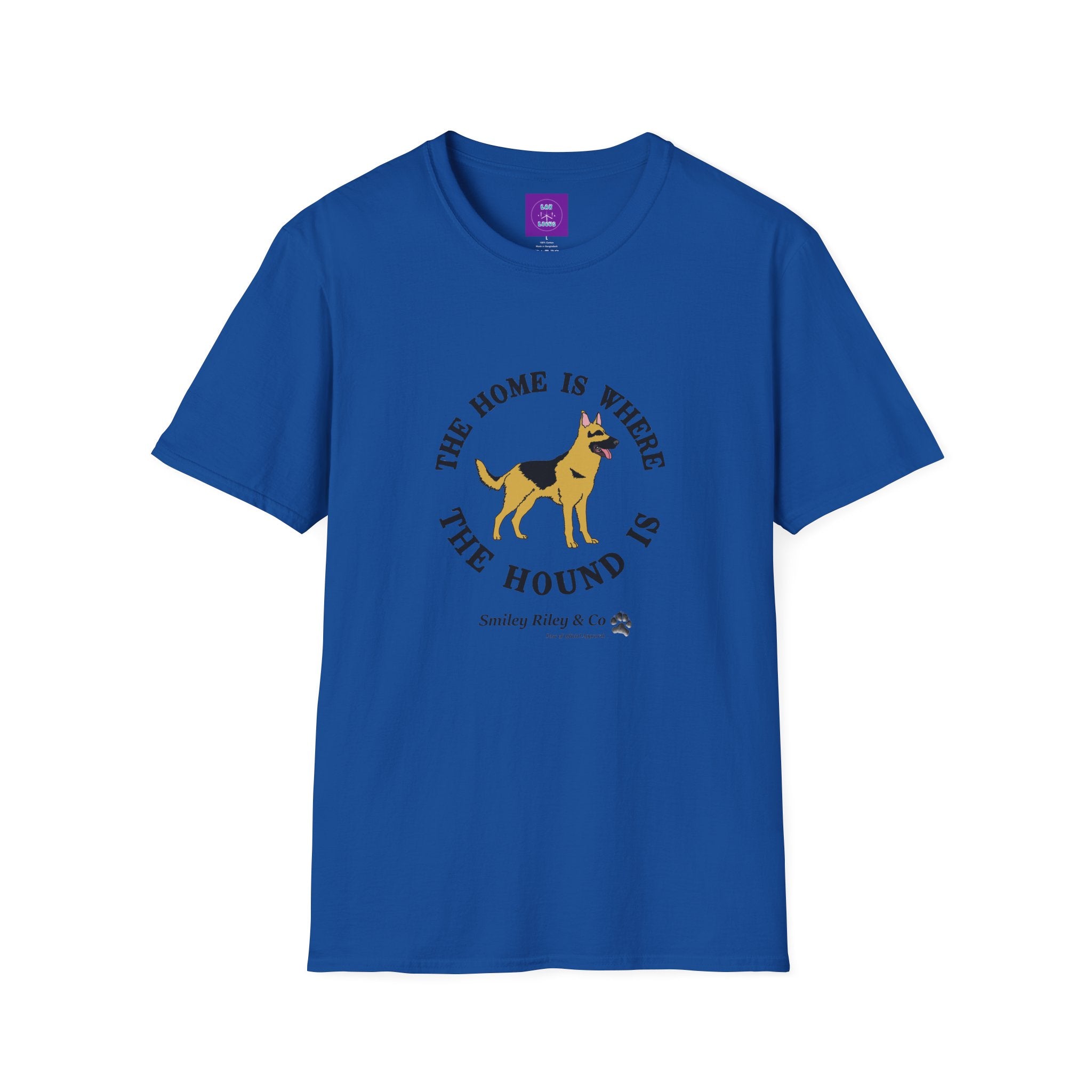The Home Is Where The Hound Is German Shepherd T-Shirt