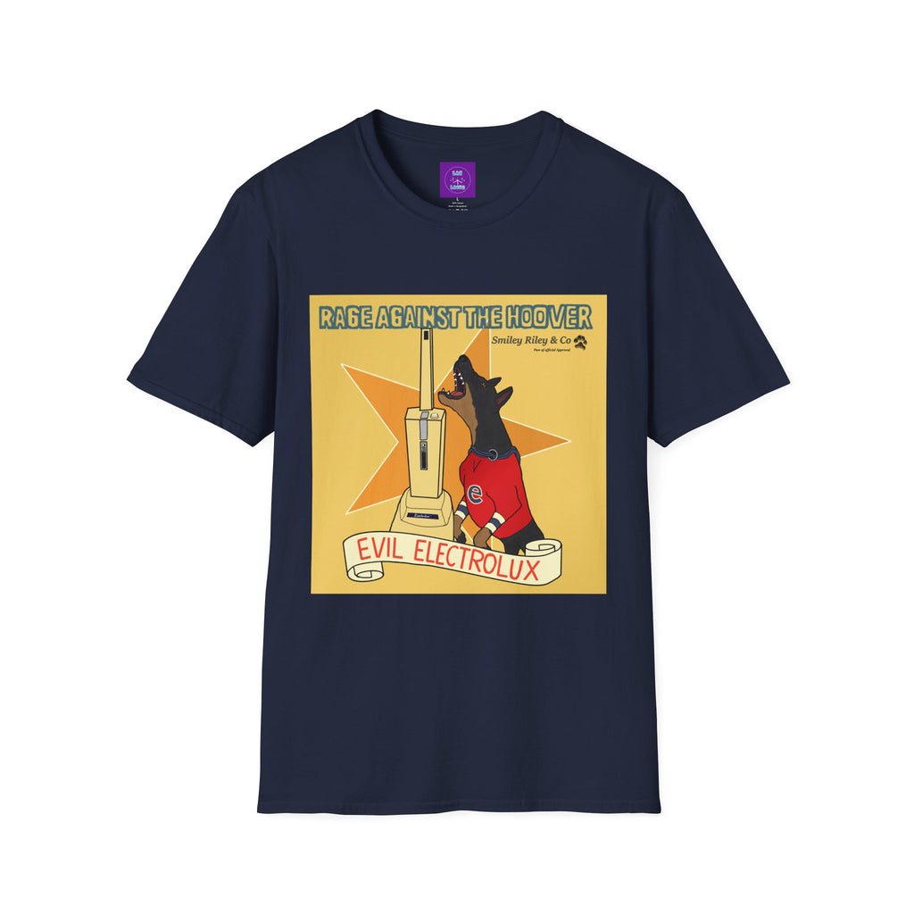 Rage Against The Hoover T-Shirt —  Band Parody Tee