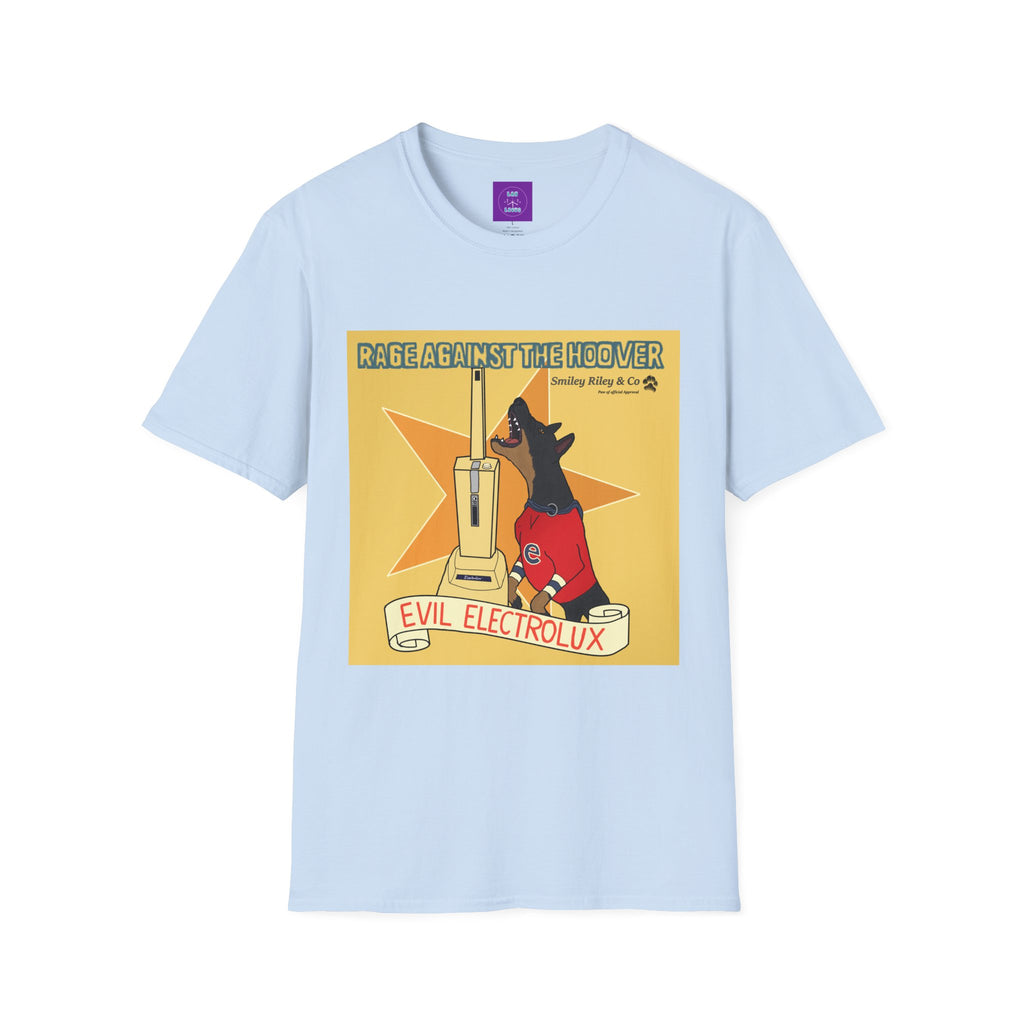 Rage Against The Hoover T-Shirt —  Band Parody Tee