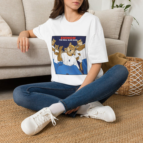 Eminom “The Real Slim Shibi” T-Shirt — Funny Shiba Inu Parody Tee