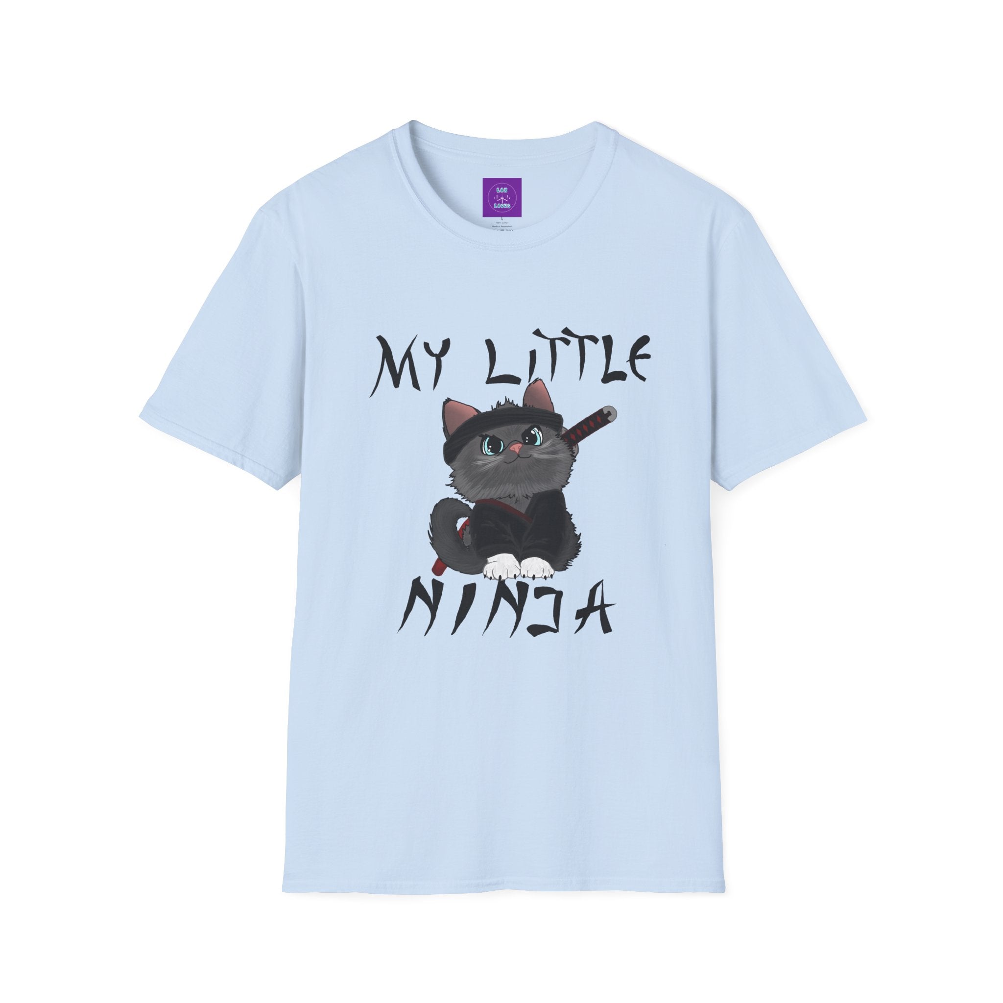 My Little Ninja T-Shirt — Cute Cat Ninja Graphic Tee