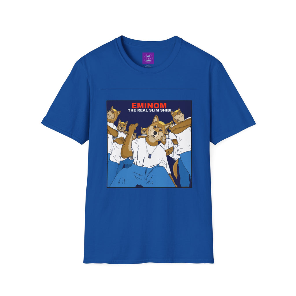 Eminom “The Real Slim Shibi” T-Shirt — Funny Shiba Inu Parody Tee