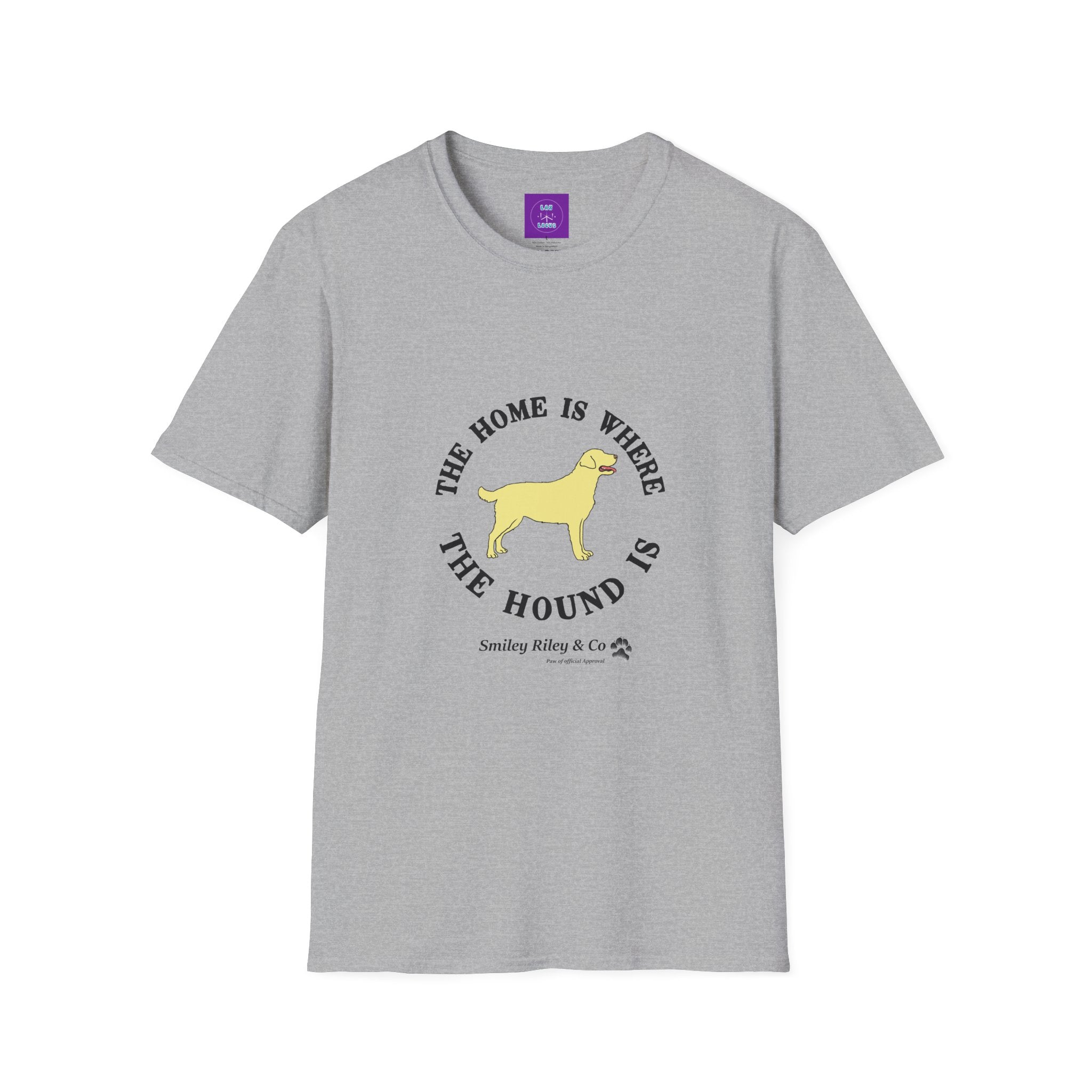 The Home Is Where The Hound Is Lab T-Shirt