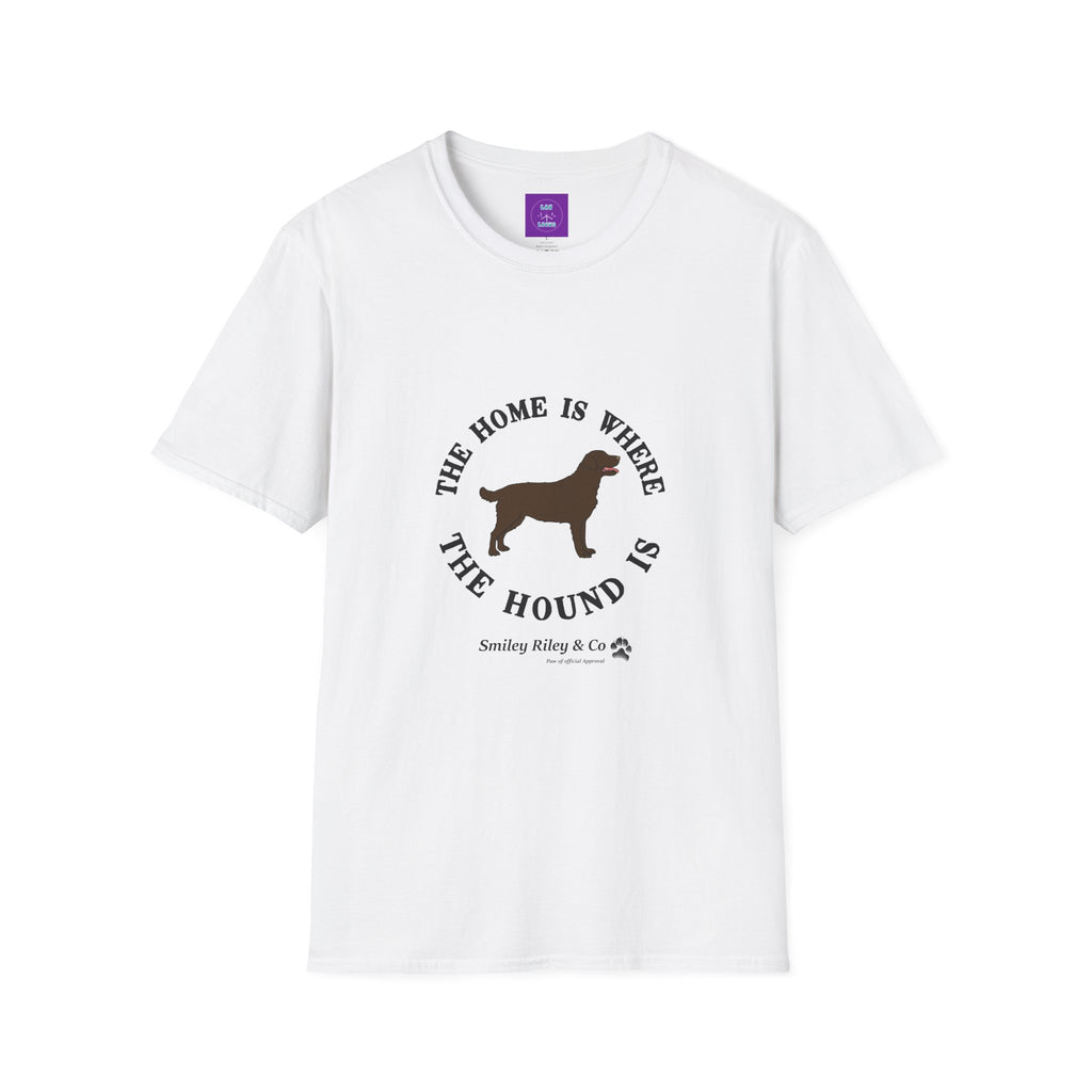 The Home Is Where The Hound Is Lab T-shirt