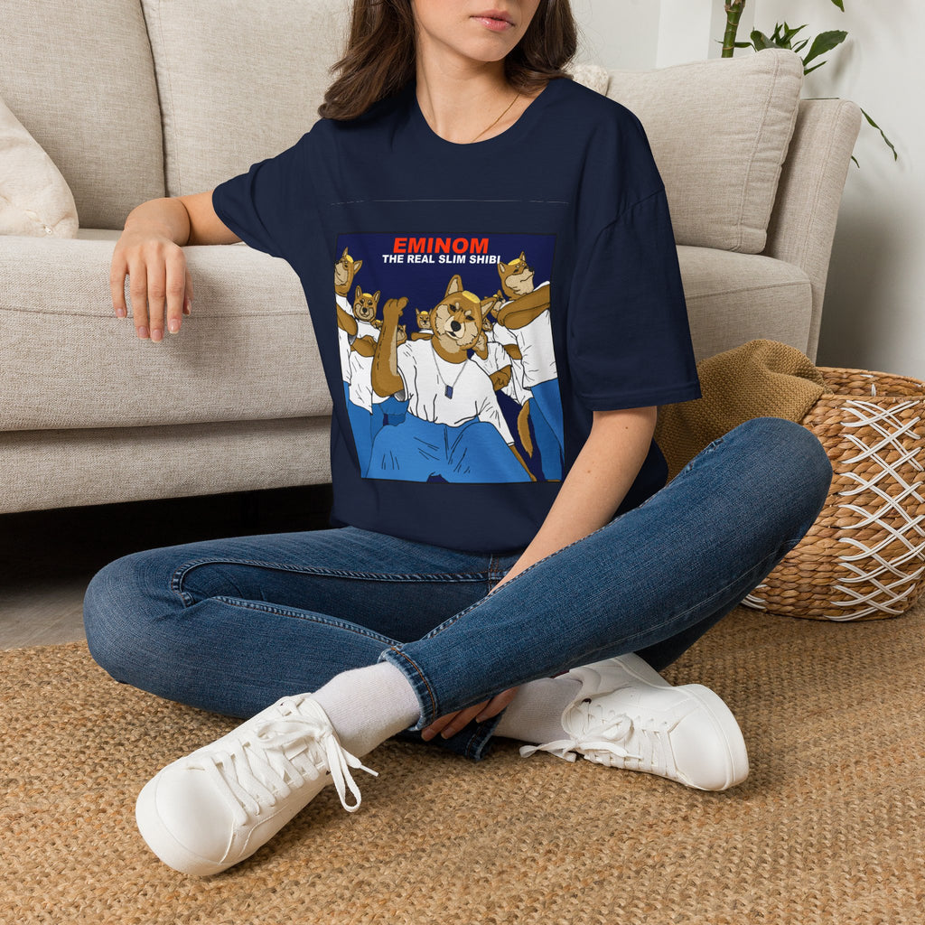 Eminom “The Real Slim Shibi” T-Shirt — Funny Shiba Inu Parody Tee