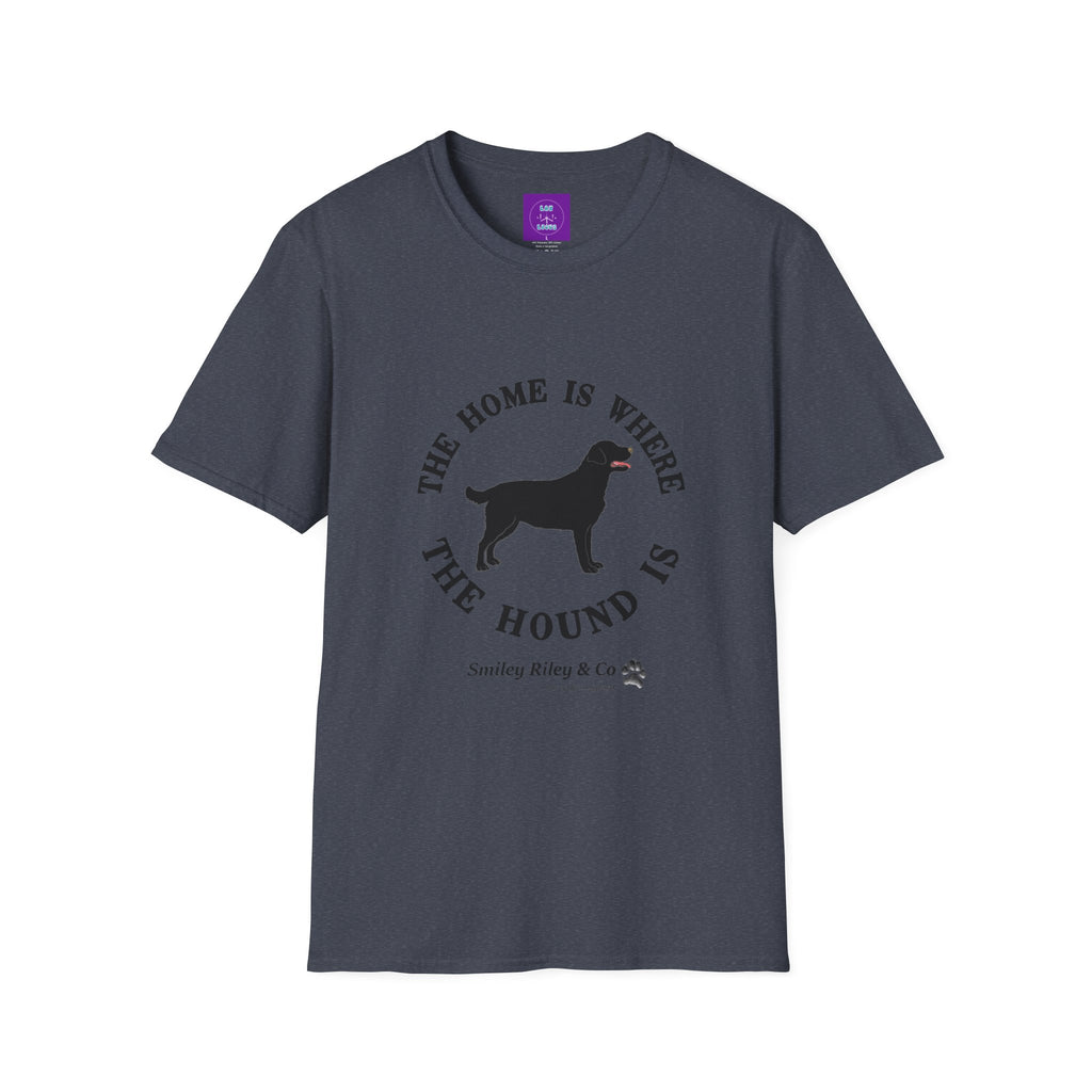 Home Is Where The Hound Is Lab T-shirt