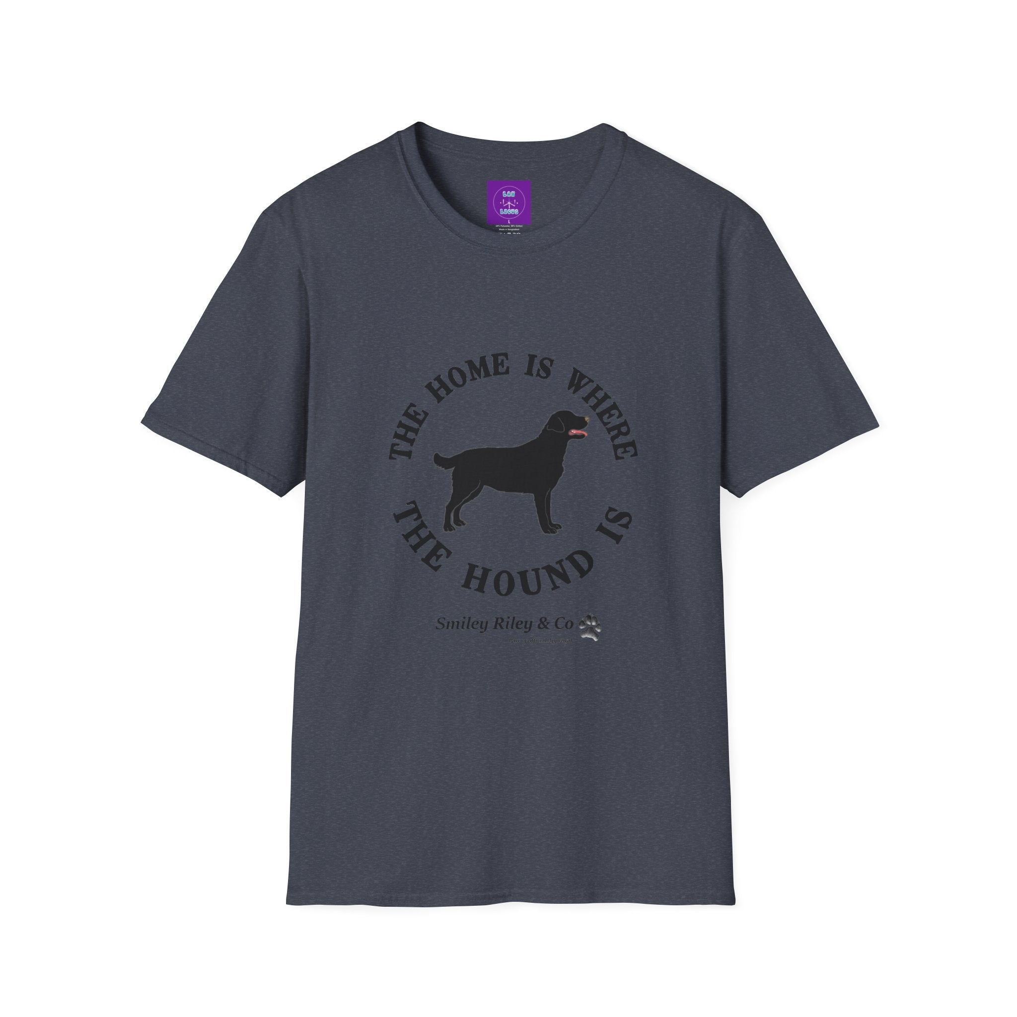 Home Is Where The Hound Is Lab T-shirt