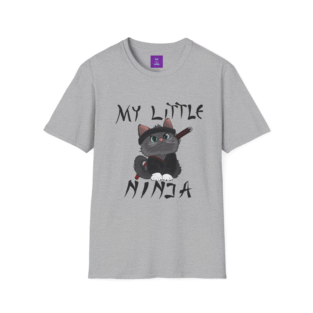 My Little Ninja T-Shirt — Cute Cat Ninja Graphic Tee