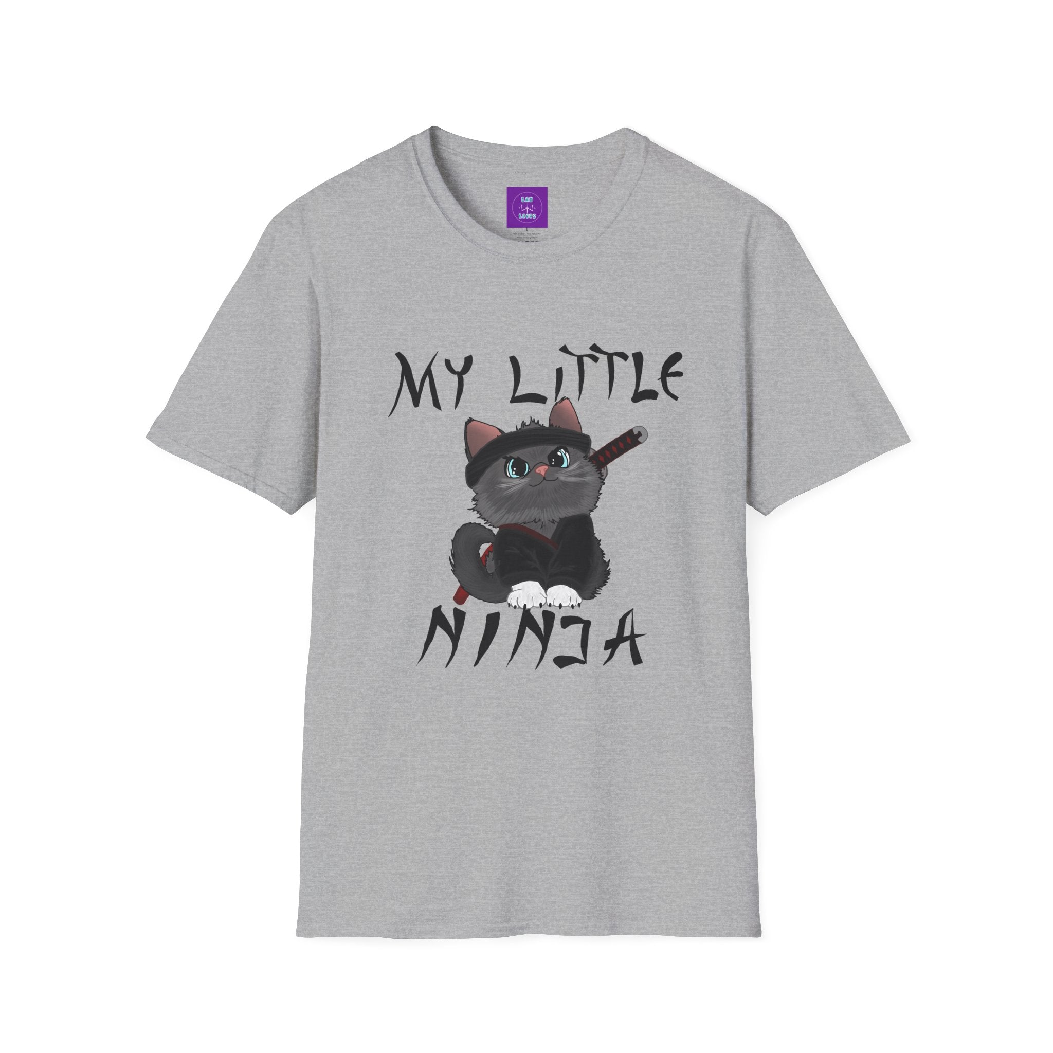 My Little Ninja T-Shirt — Cute Cat Ninja Graphic Tee