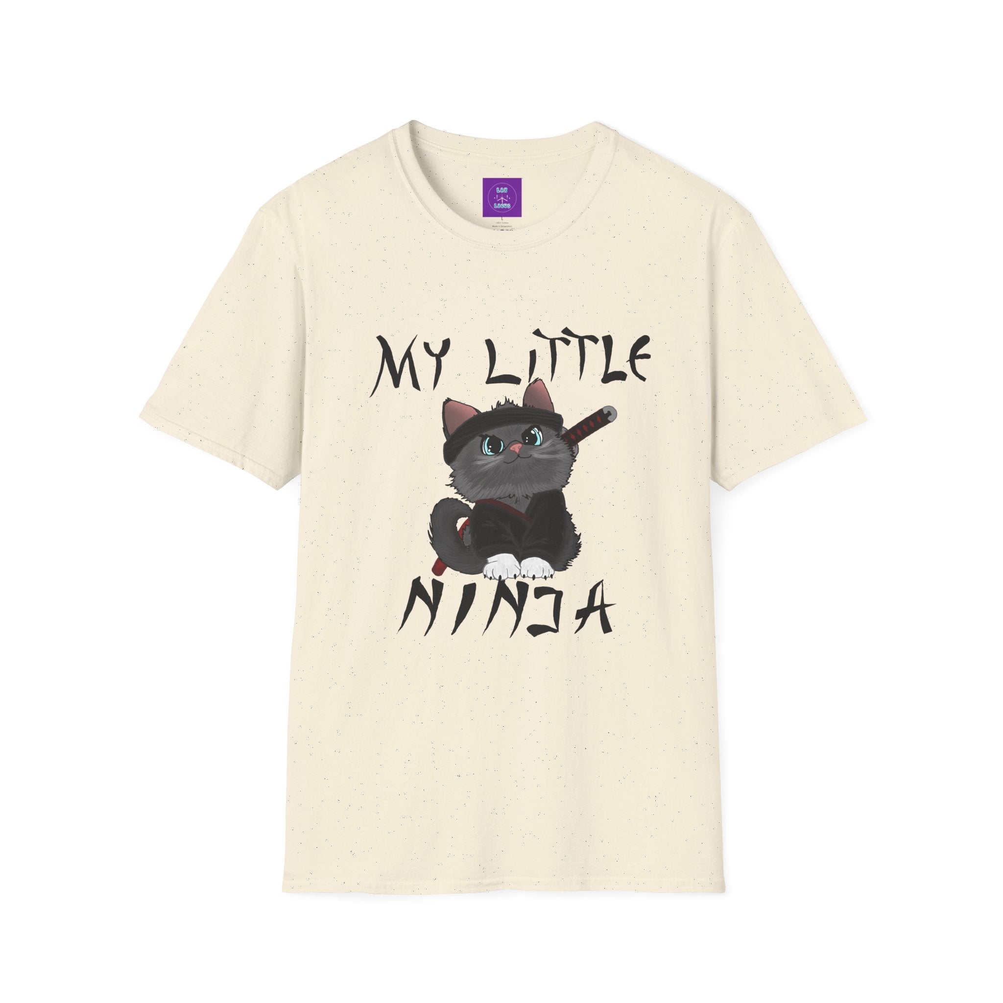 My Little Ninja T-Shirt — Cute Cat Ninja Graphic Tee