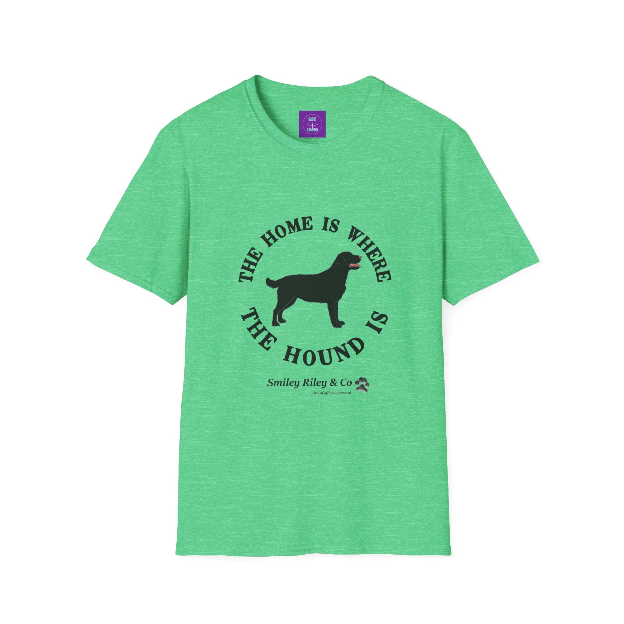 Home Is Where The Hound Is Lab T-shirt