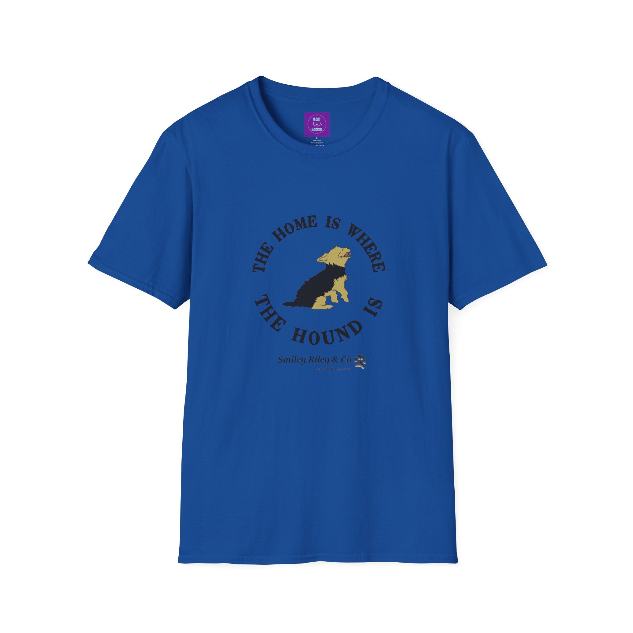 The Home Is Where The Hound Is Yorkie T‑Shirt