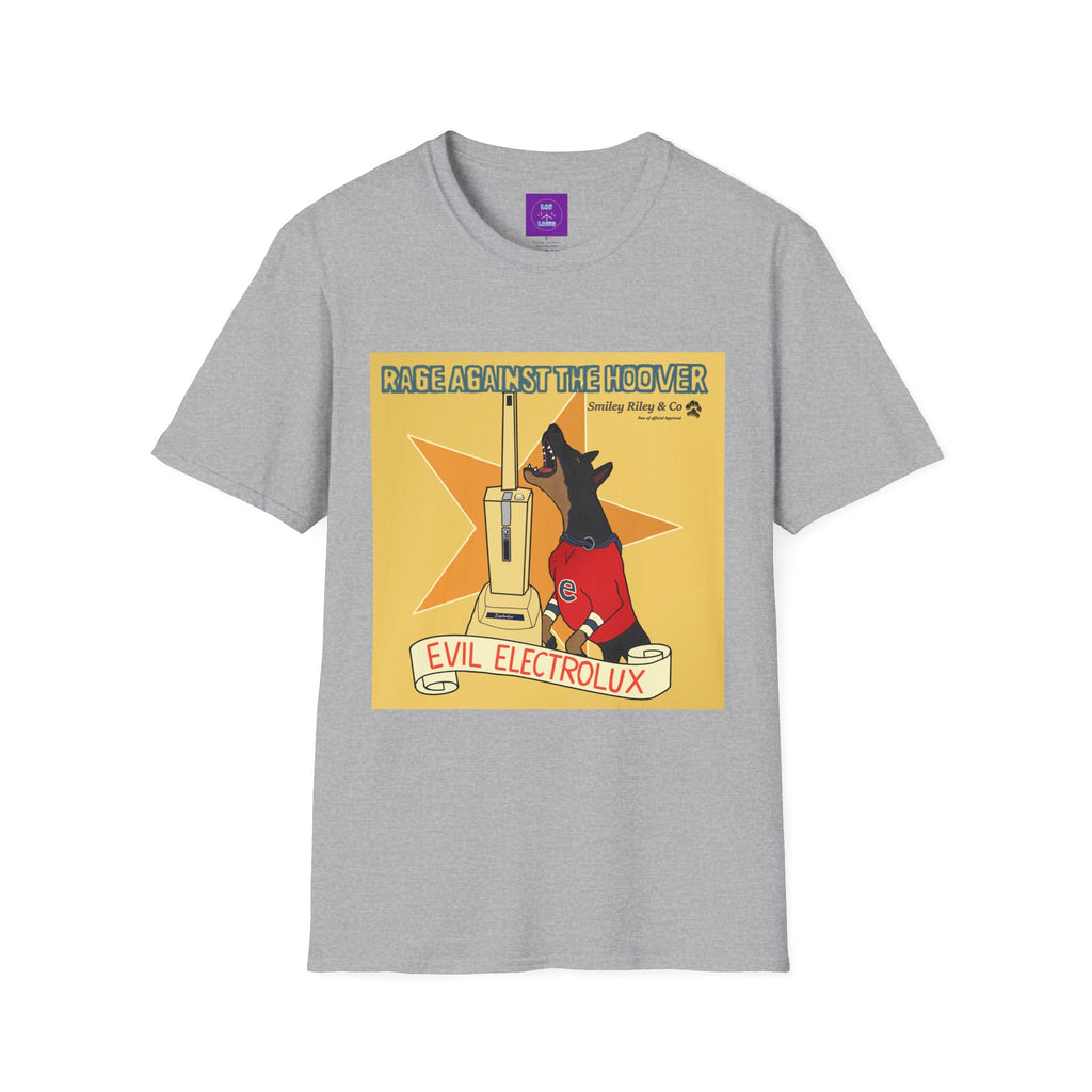 Rage Against The Hoover T-Shirt —  Band Parody Tee