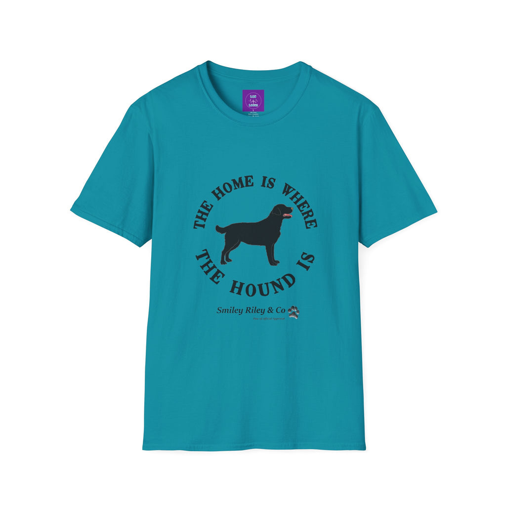Home Is Where The Hound Is Lab T-shirt
