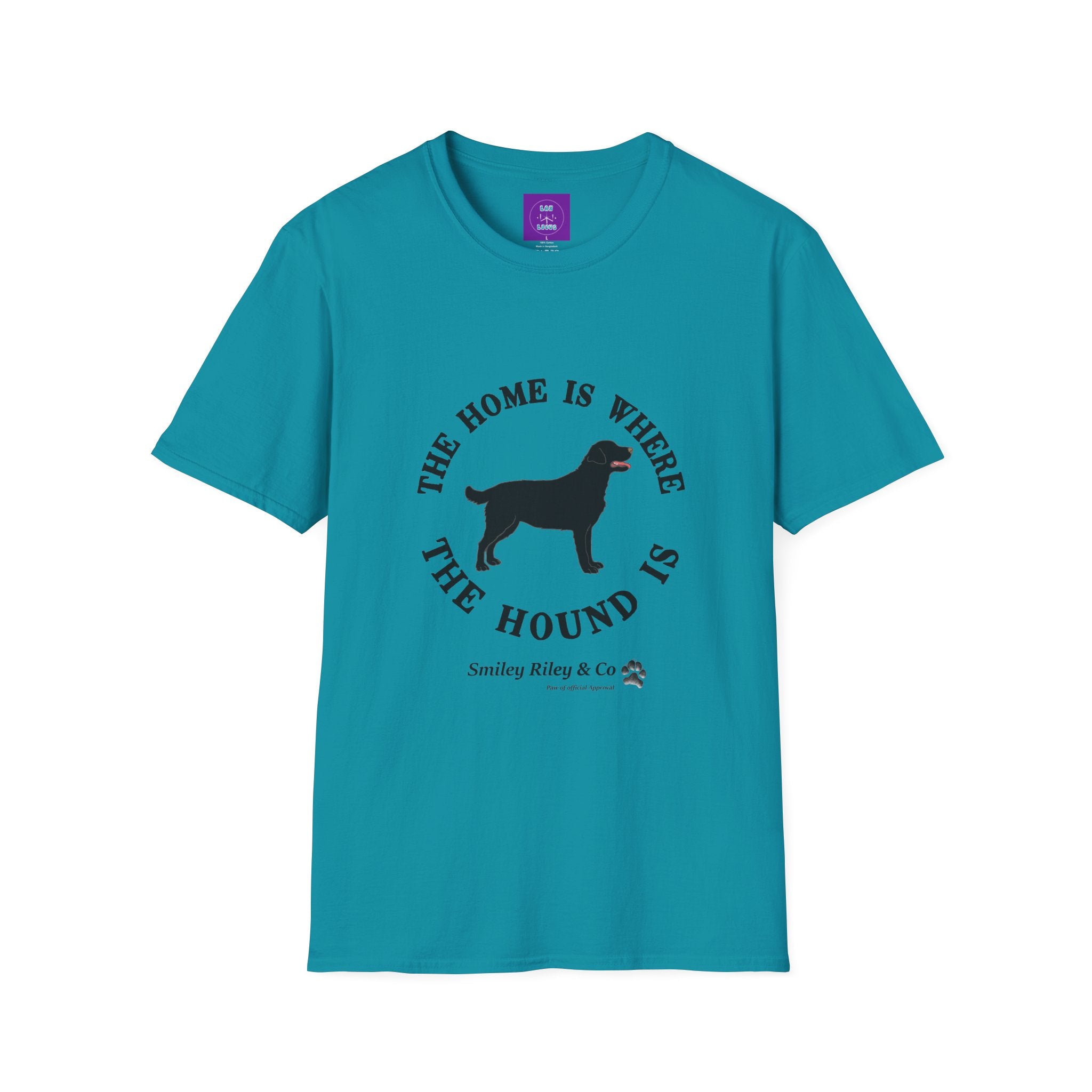 Home Is Where The Hound Is Lab T-shirt