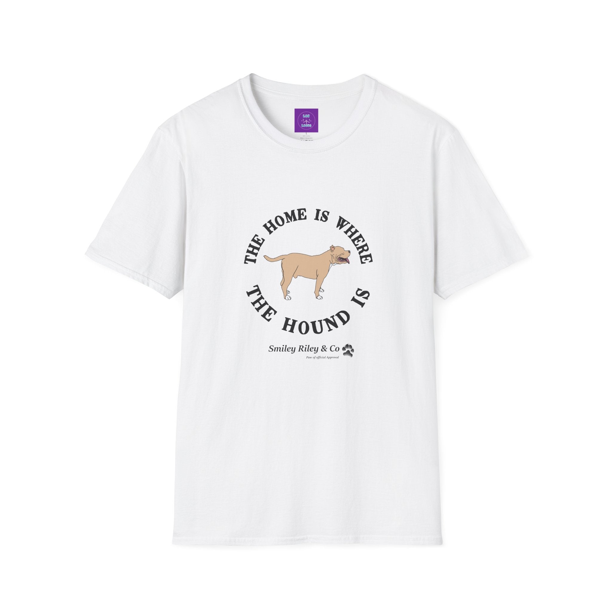 The Home Is Where The Hound Is Bully T-Shirt