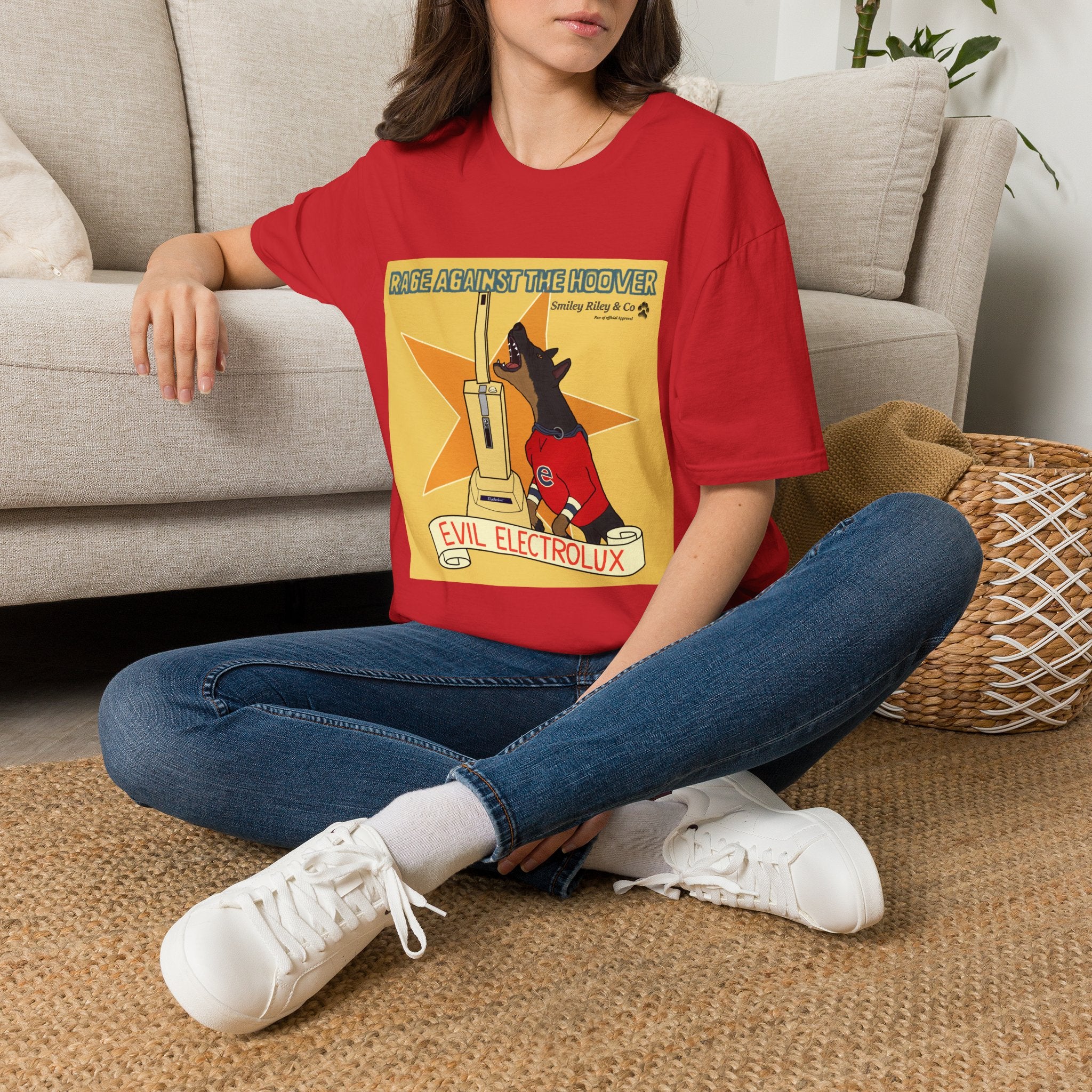 Rage Against The Hoover T-Shirt —  Band Parody Tee