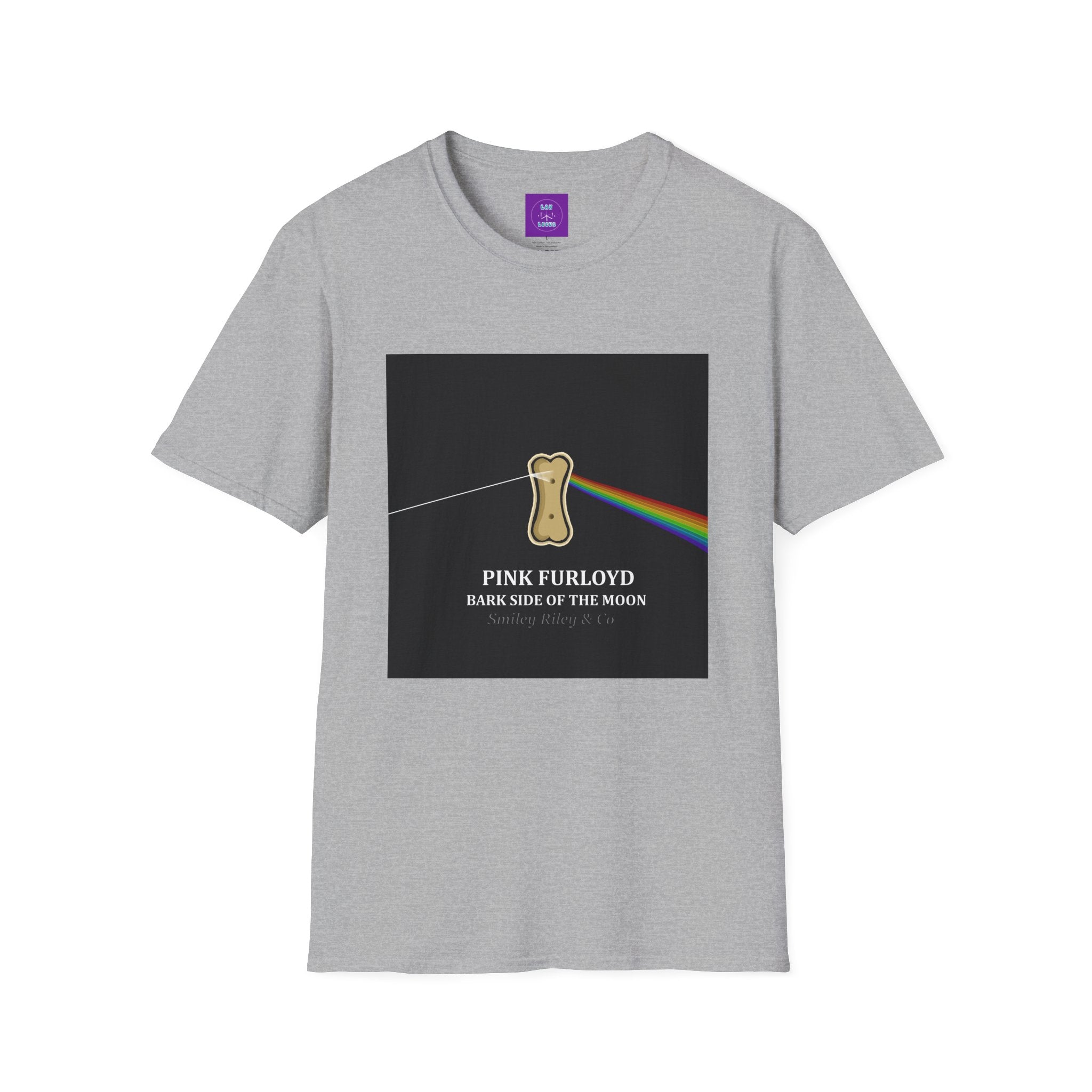 'Pink Furloyd: Bark Side Of The Moon' Parody T-Shirt