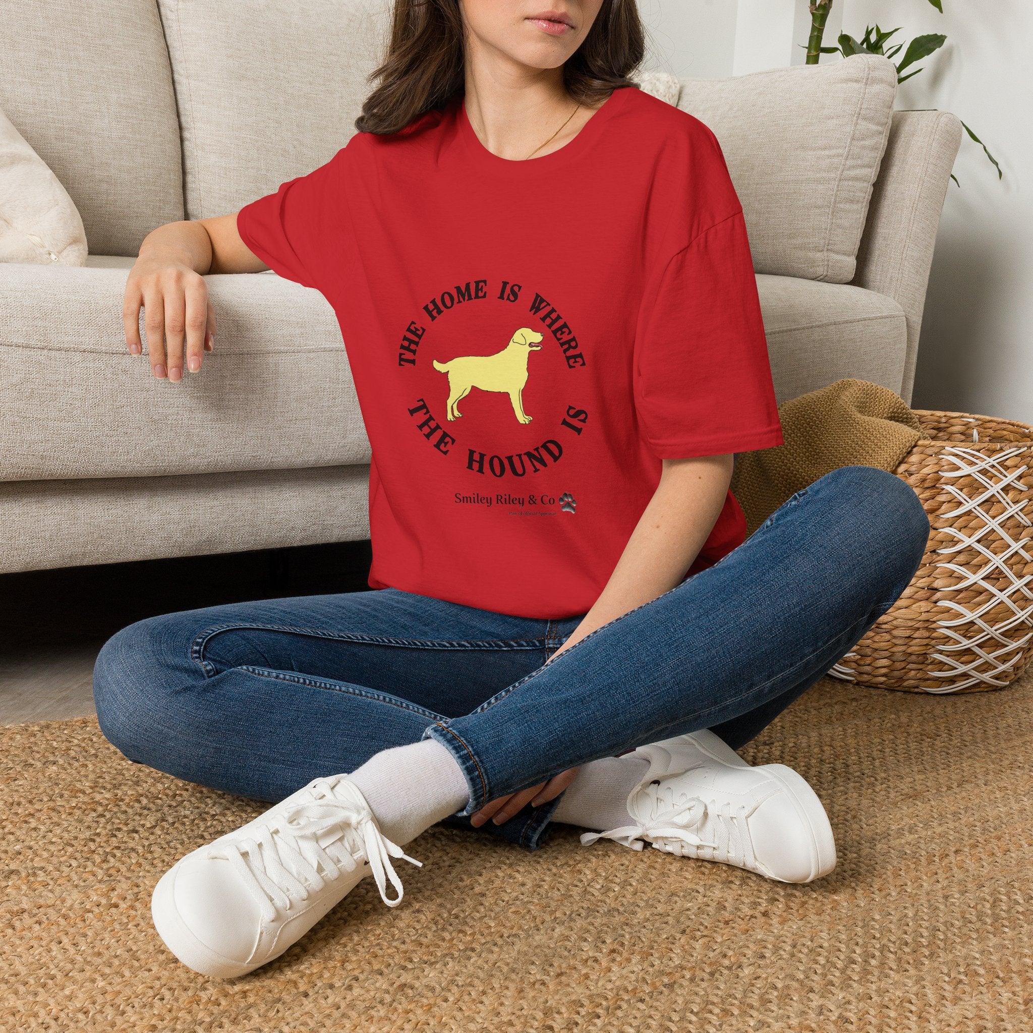 The Home Is Where The Hound Is Lab T-Shirt