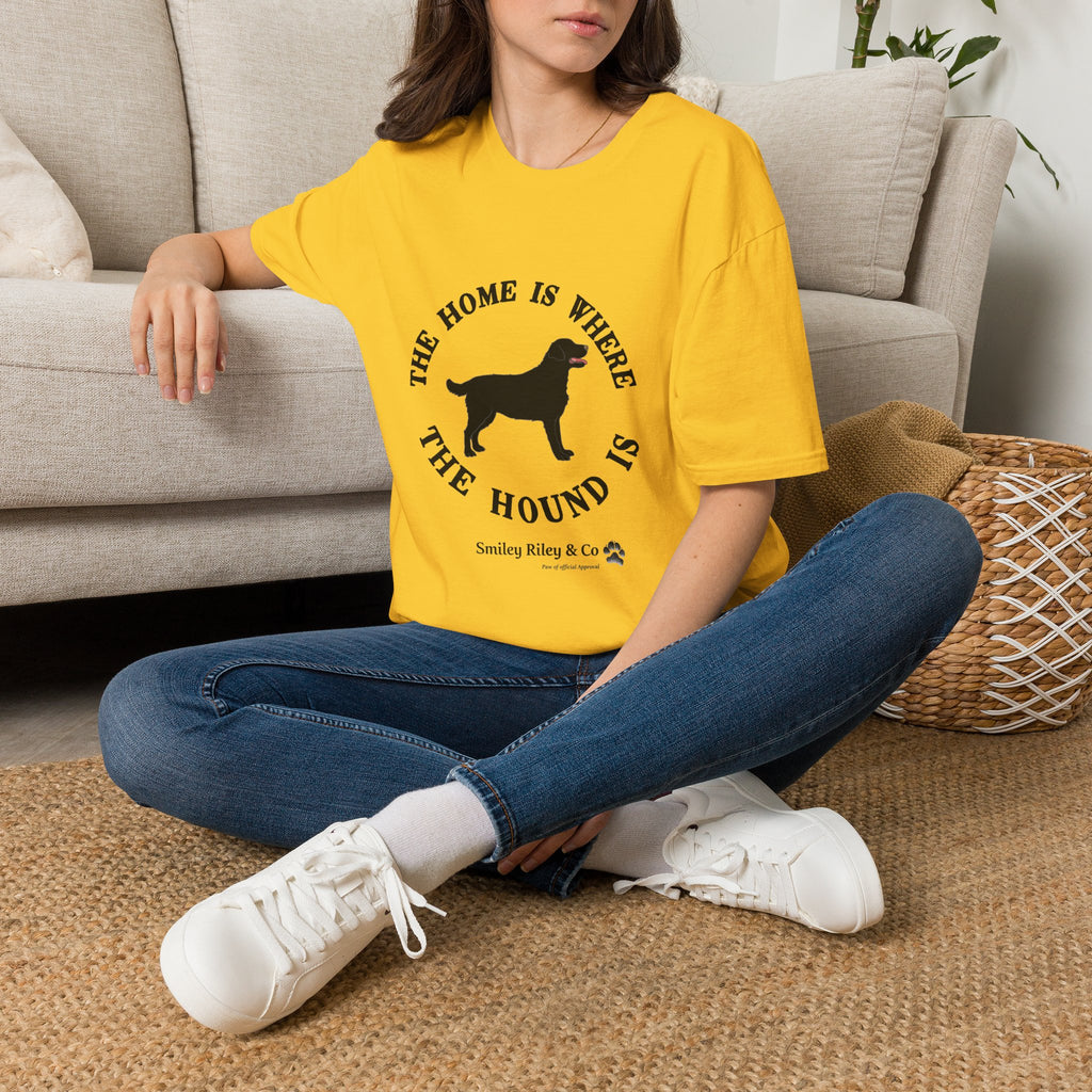 Home Is Where The Hound Is Lab T-shirt