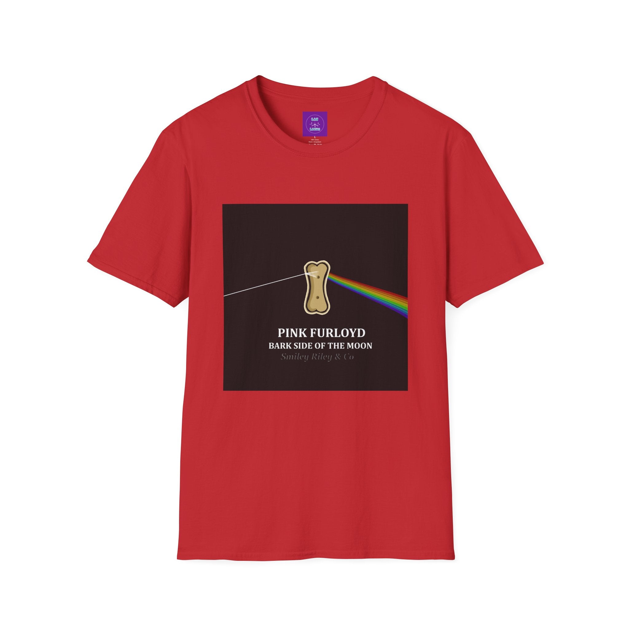 'Pink Furloyd: Bark Side Of The Moon' Parody T-Shirt