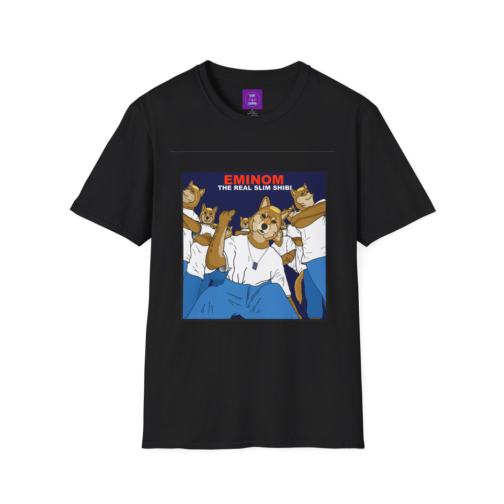 Eminom “The Real Slim Shibi” T-Shirt — Funny Shiba Inu Parody Tee