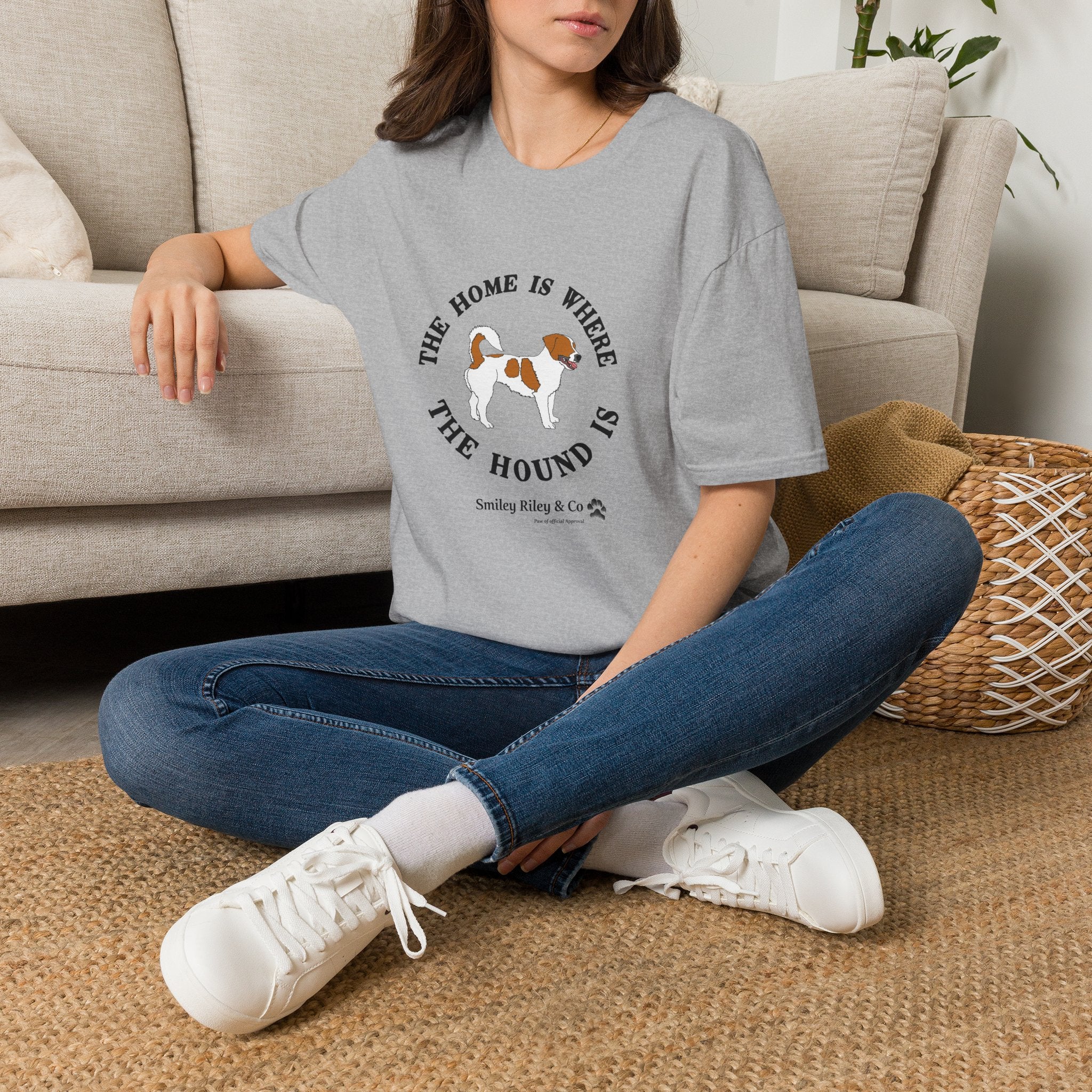 The Home Is Where The Hound Is Jack Russell T-Shirt