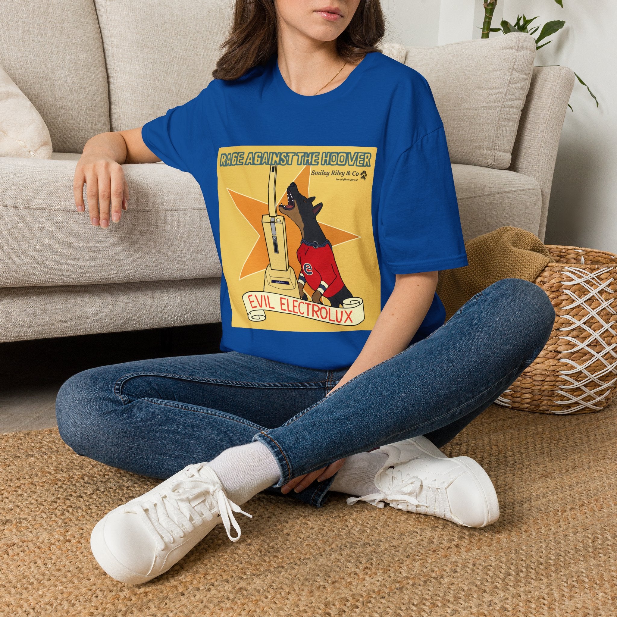 Rage Against The Hoover T-Shirt —  Band Parody Tee