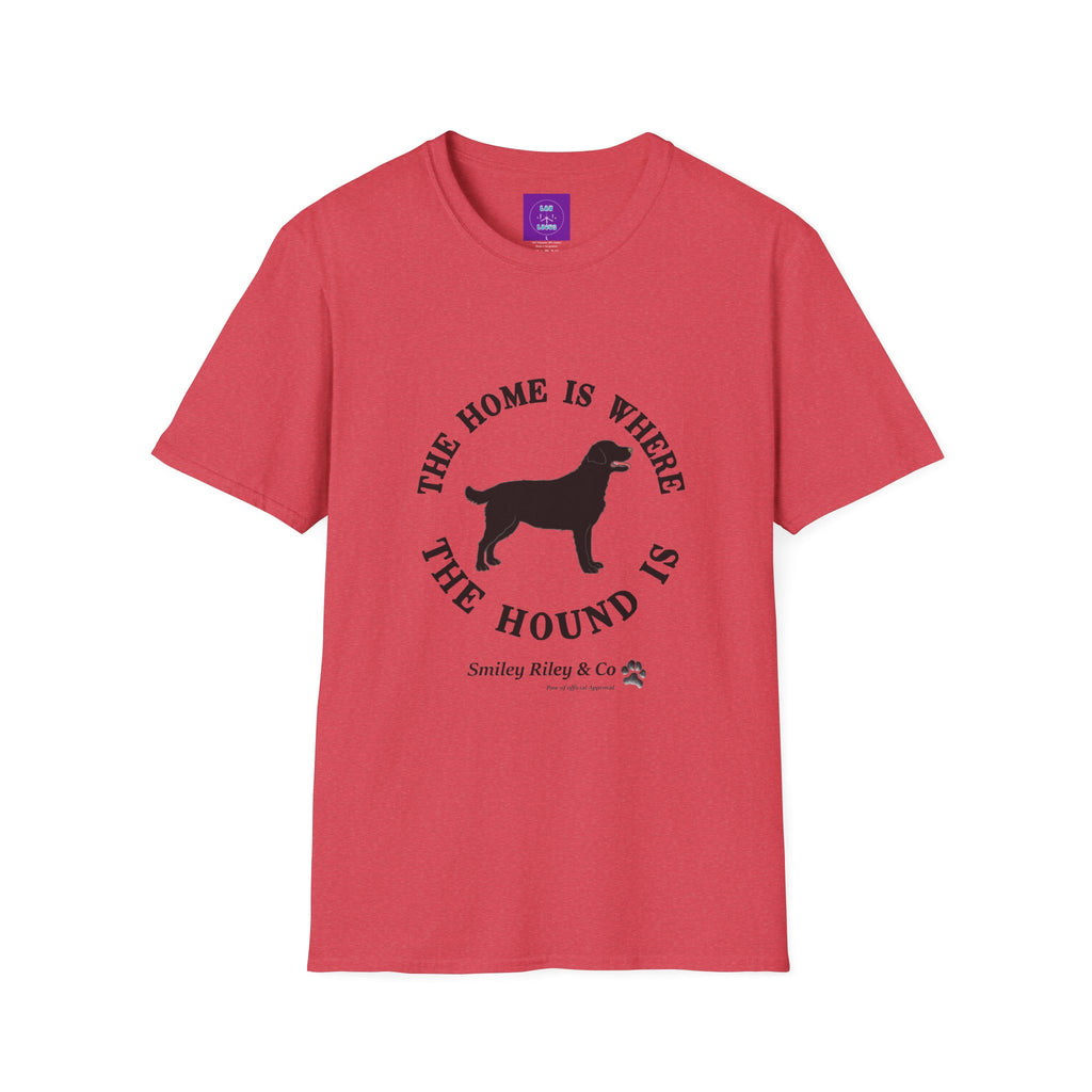 Home Is Where The Hound Is Lab T-shirt