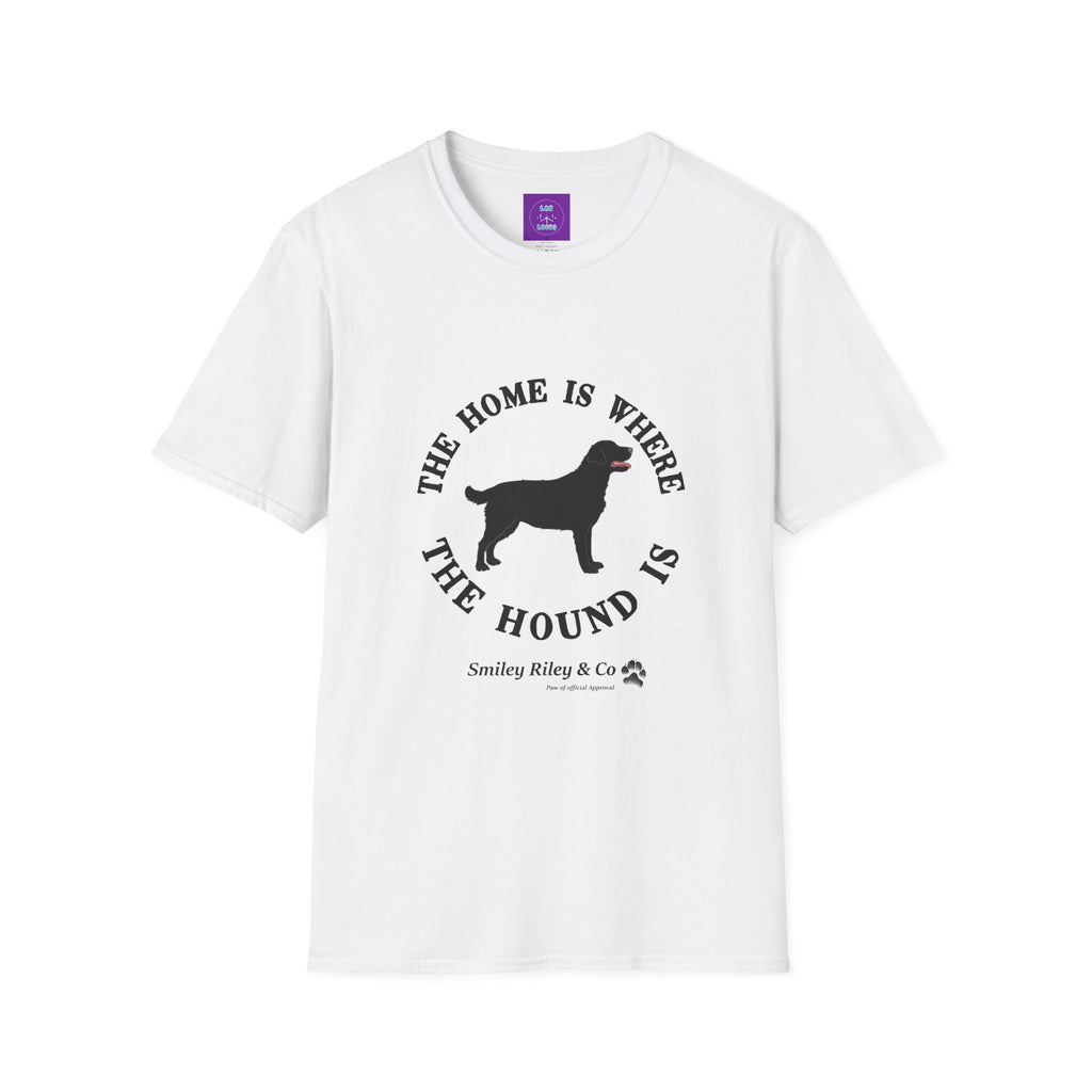 Home Is Where The Hound Is Lab T-shirt