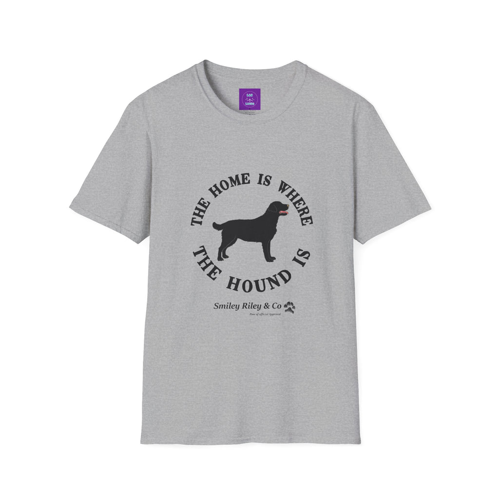 Home Is Where The Hound Is Lab T-shirt