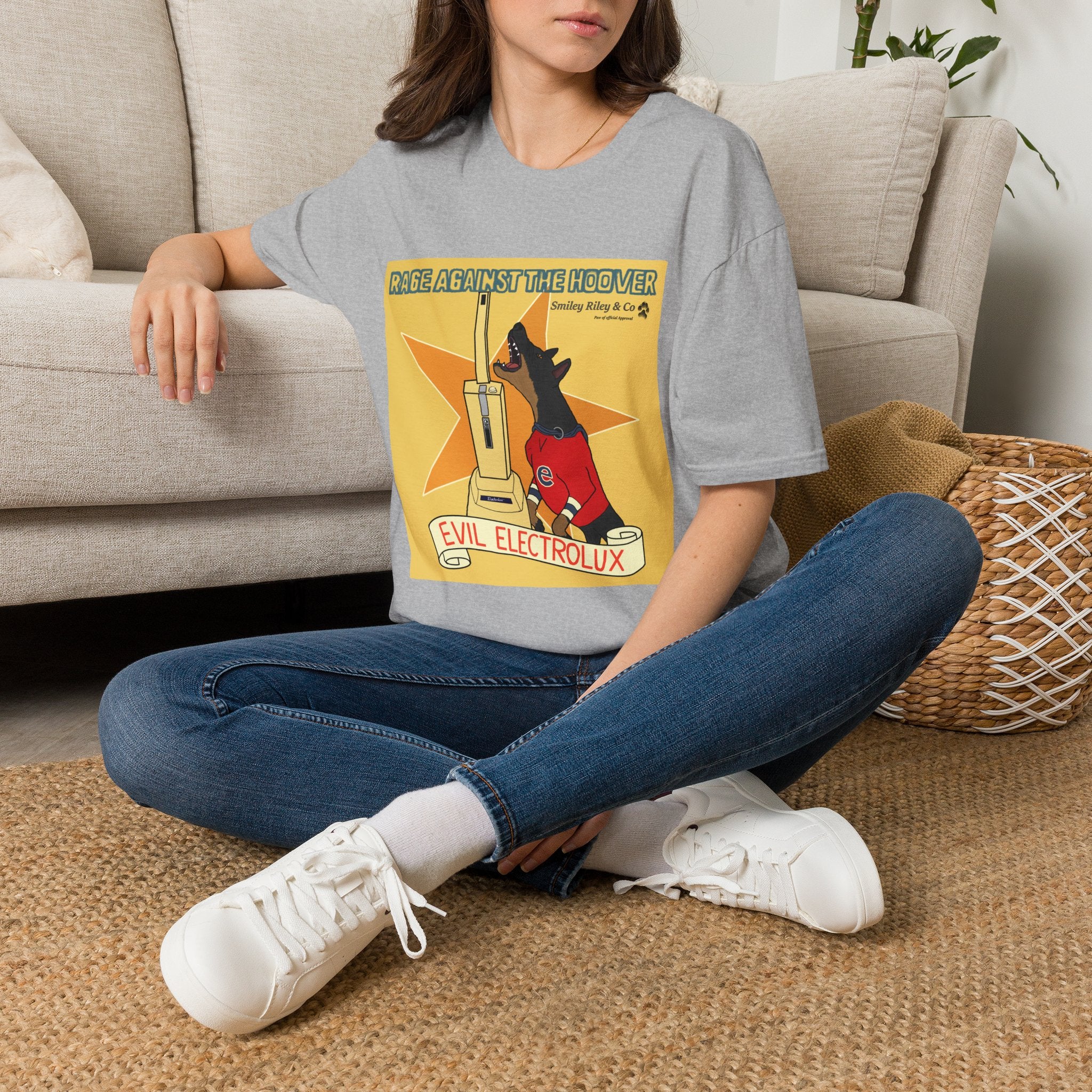 Rage Against The Hoover T-Shirt —  Band Parody Tee