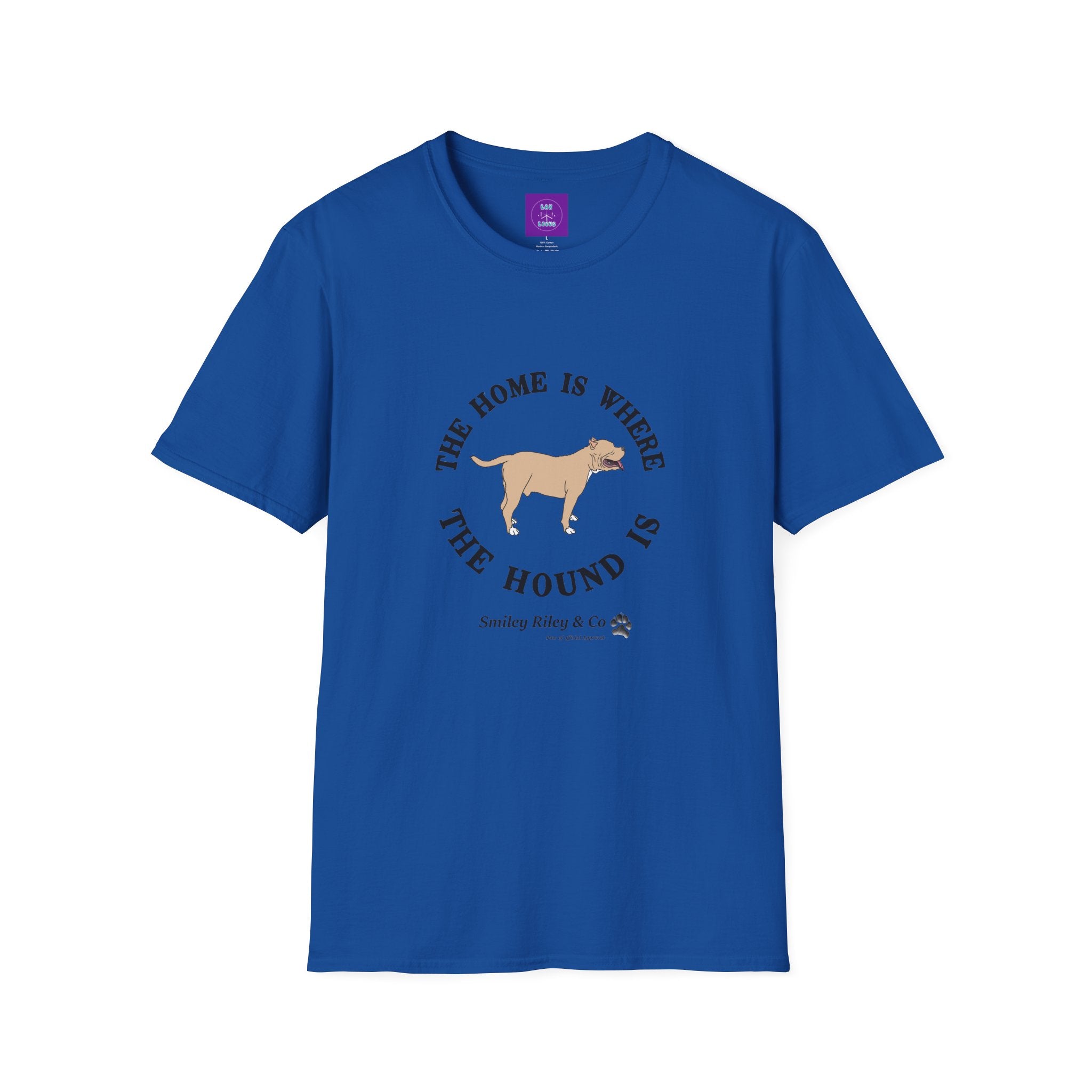 The Home Is Where The Hound Is Bully T-Shirt