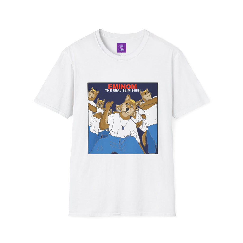 Eminom “The Real Slim Shibi” T-Shirt — Funny Shiba Inu Parody Tee