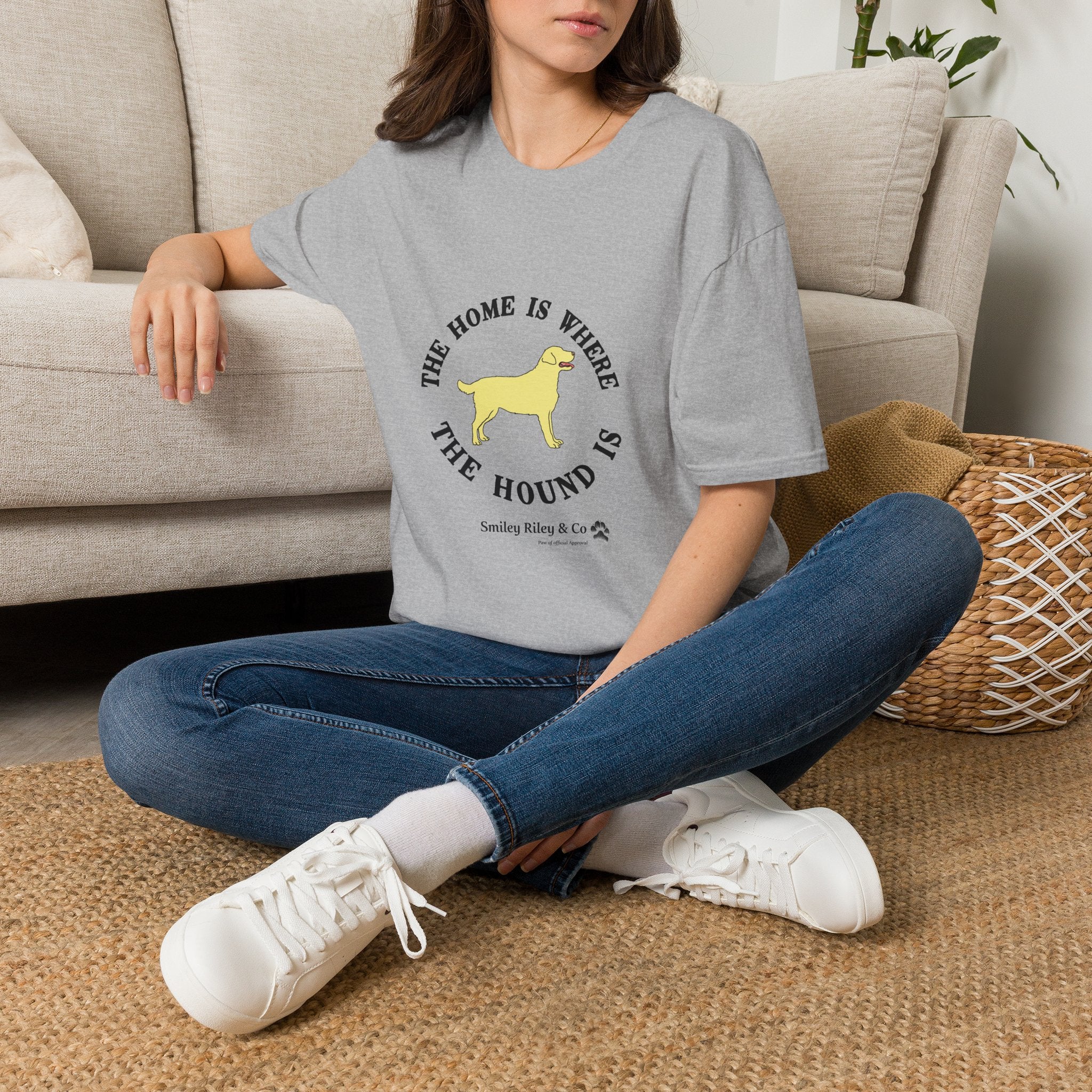 The Home Is Where The Hound Is Lab T-Shirt