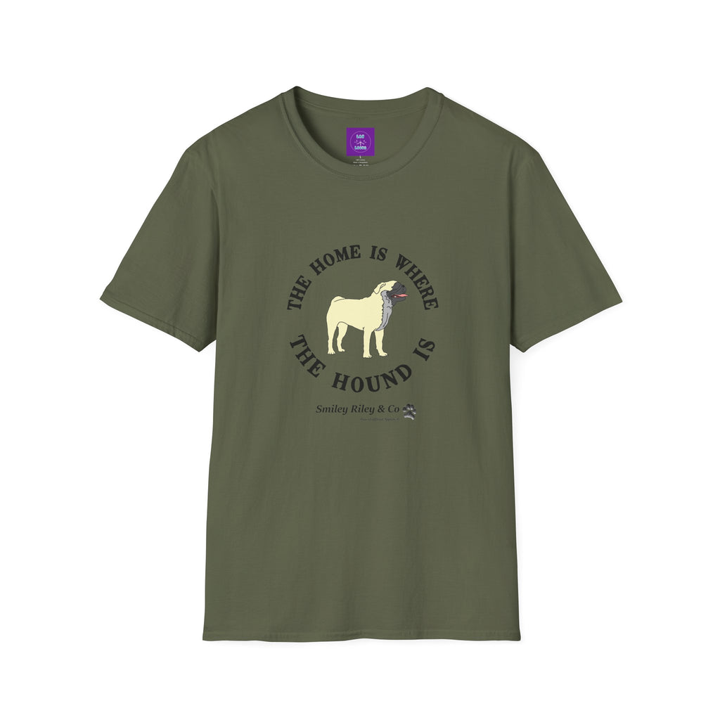 The Home Is Where The Hound Is Pug T-Shirt