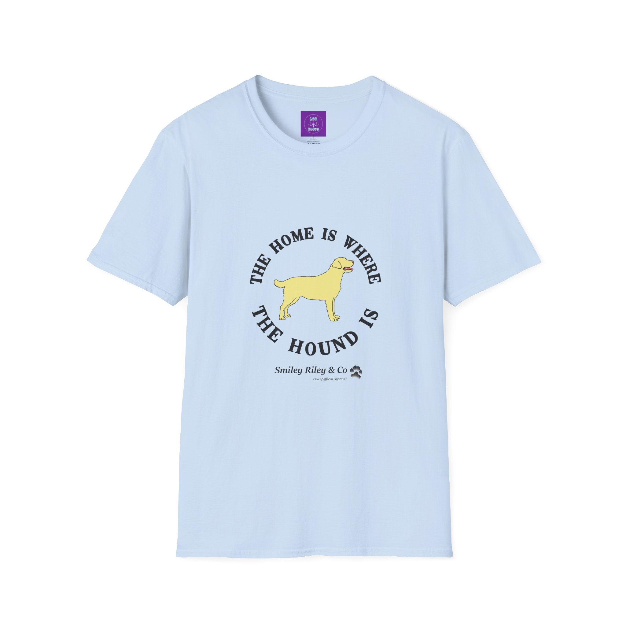 The Home Is Where The Hound Is Lab T-Shirt