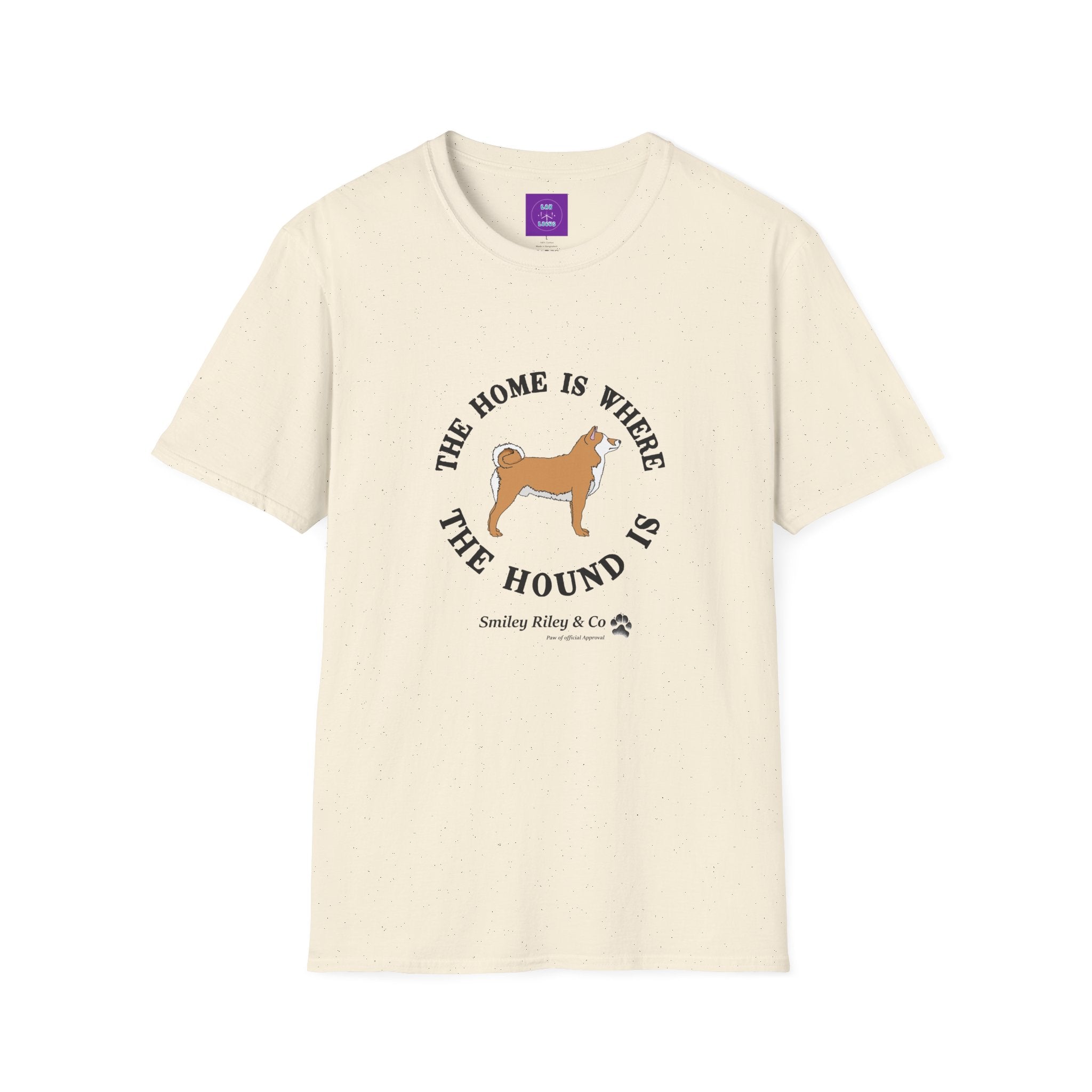 The Home Is Where The Hound Is Shiba T-Shirt