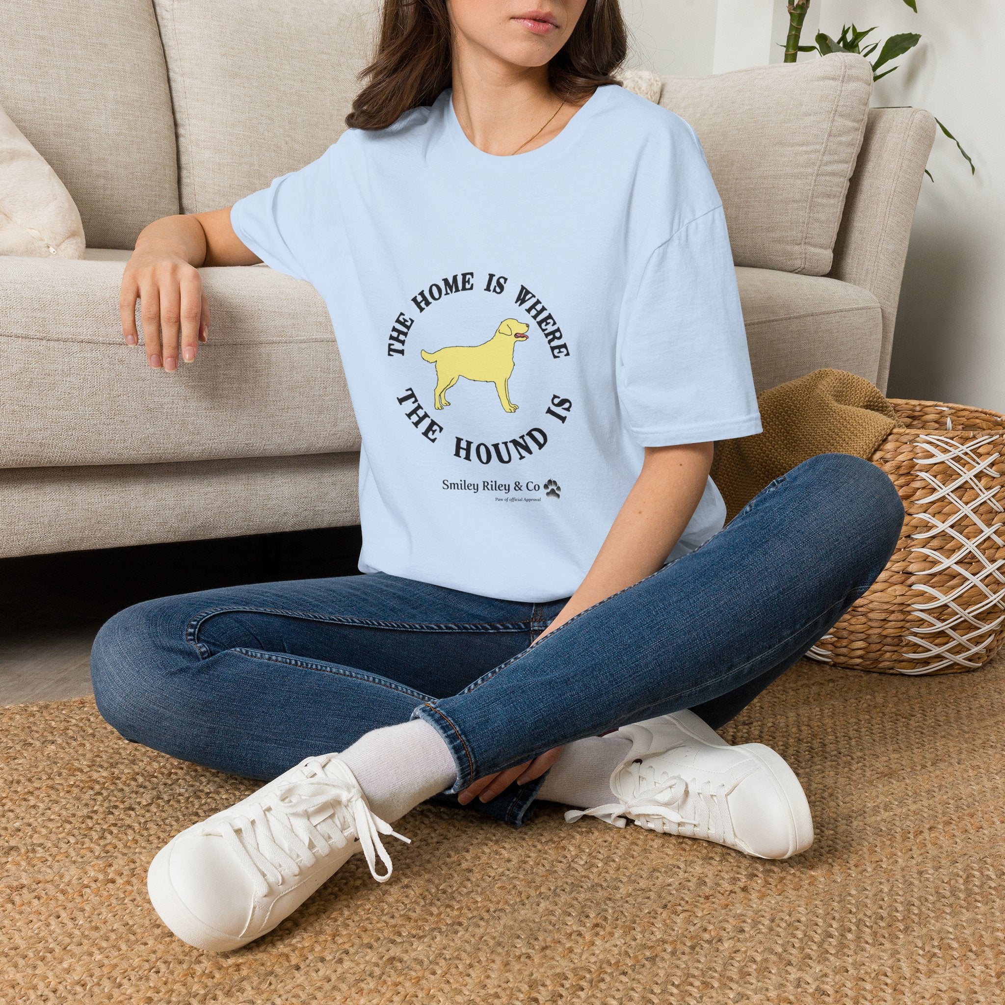 The Home Is Where The Hound Is Lab T-Shirt