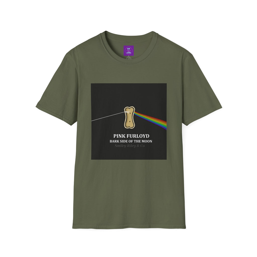 'Pink Furloyd: Bark Side Of The Moon' Parody T-Shirt