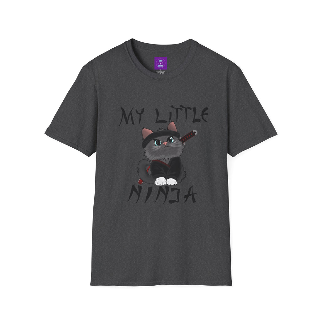 My Little Ninja T-Shirt — Cute Cat Ninja Graphic Tee