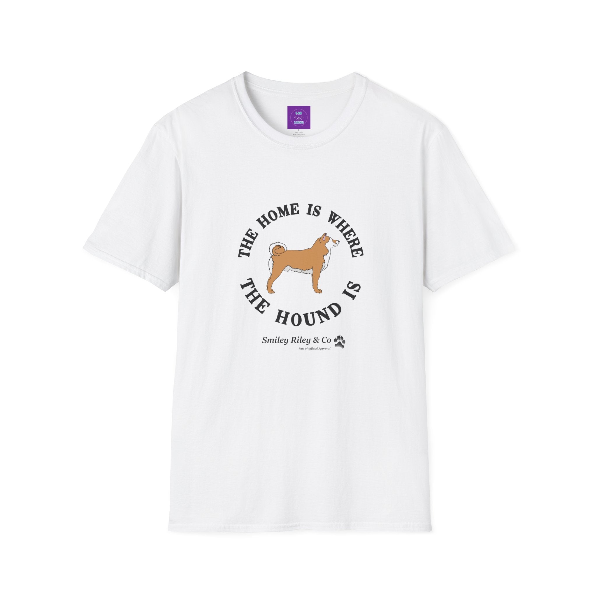 The Home Is Where The Hound Is Shiba T-Shirt