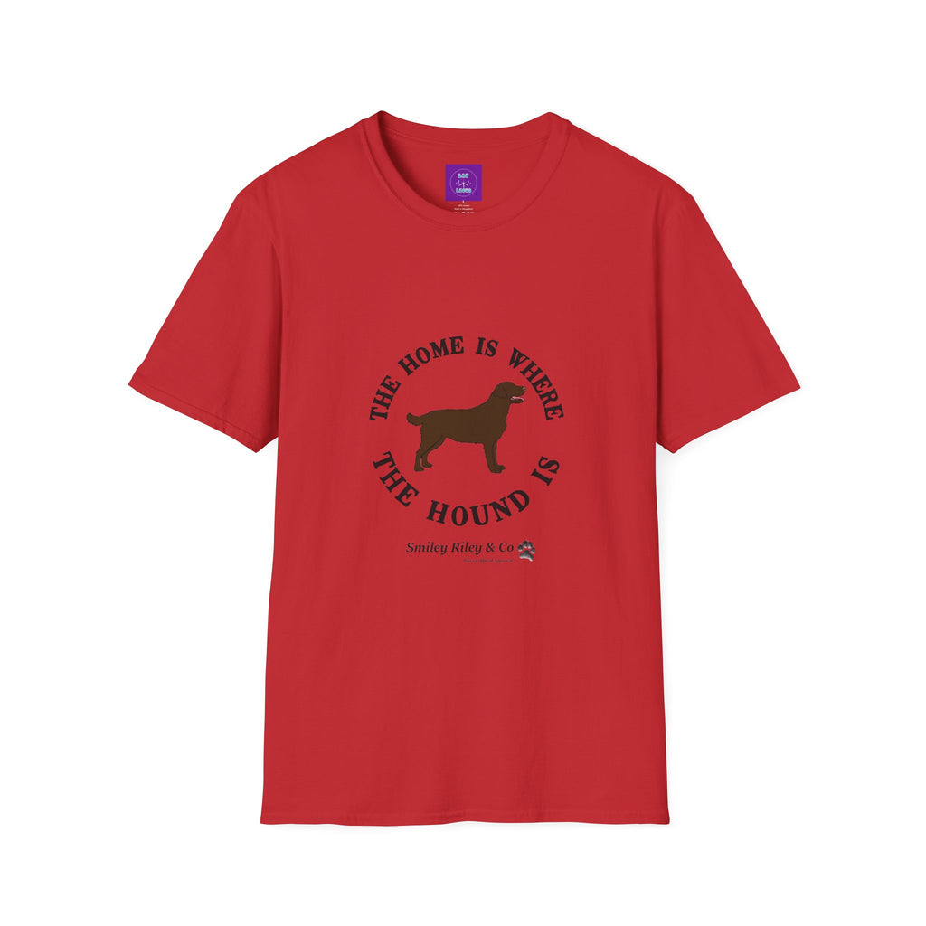 The Home Is Where The Hound Is Lab T-shirt