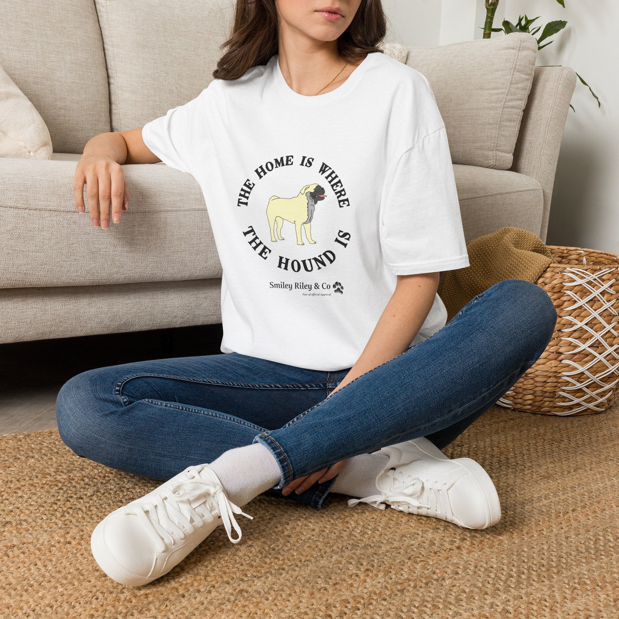 The Home Is Where The Hound Is Pug T-Shirt