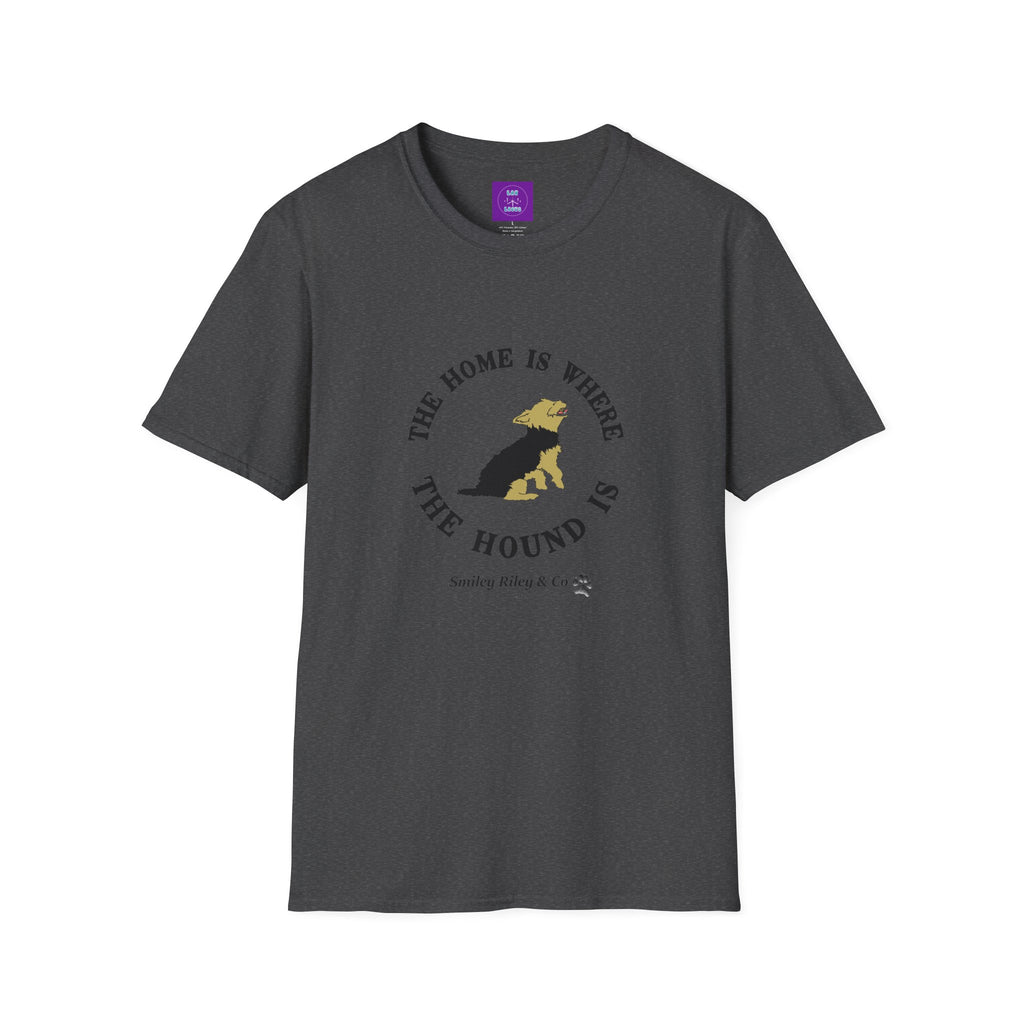 The Home Is Where The Hound Is Yorkie T‑Shirt