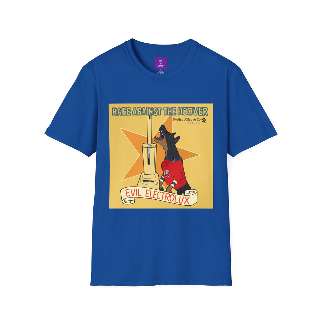 Rage Against The Hoover T-Shirt —  Band Parody Tee